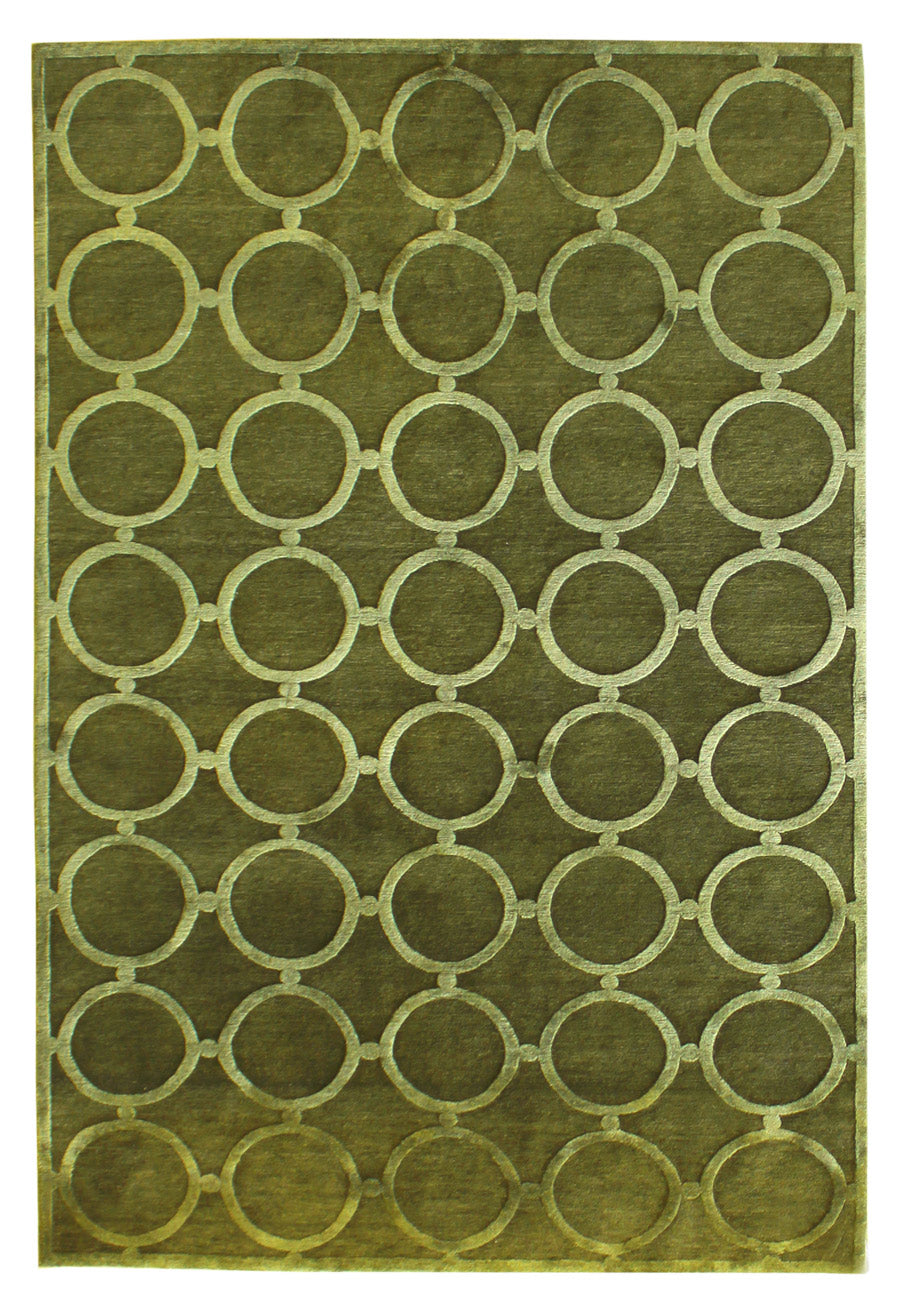 Spectacles Handwoven Contemporary Rug