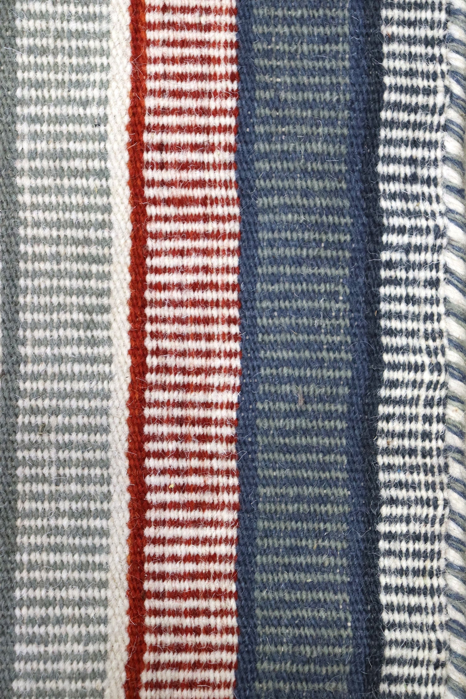 Stripes Handwoven Contemporary Rug, J66437