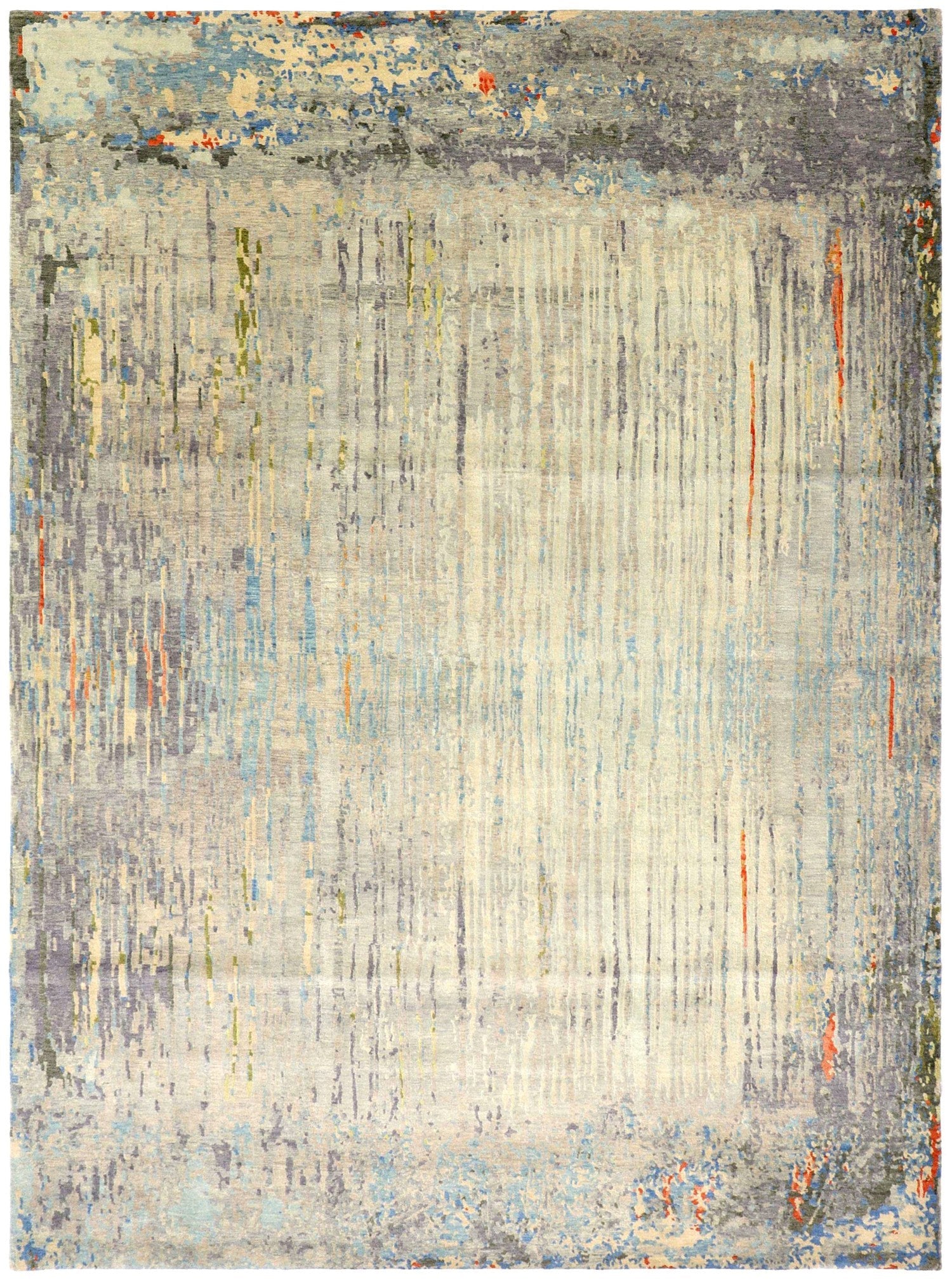 Waterfall Handwoven Contemporary Rug