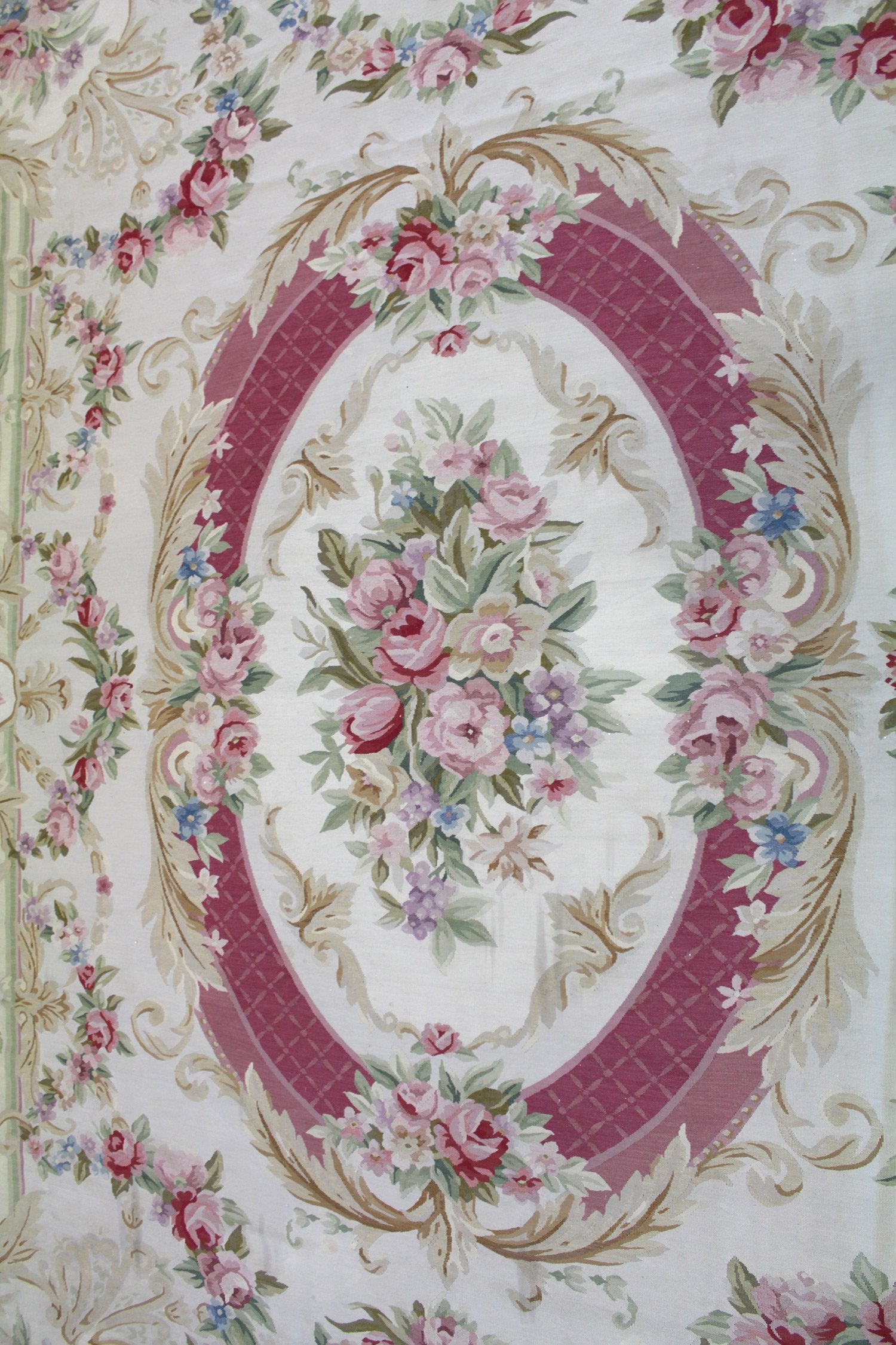Aubusson Handwoven Traditional Rug, 65578