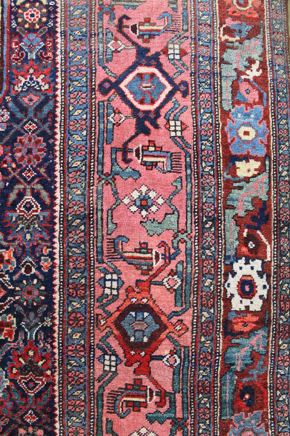 Antique Bijar Handwoven Traditional Rug, JF8100