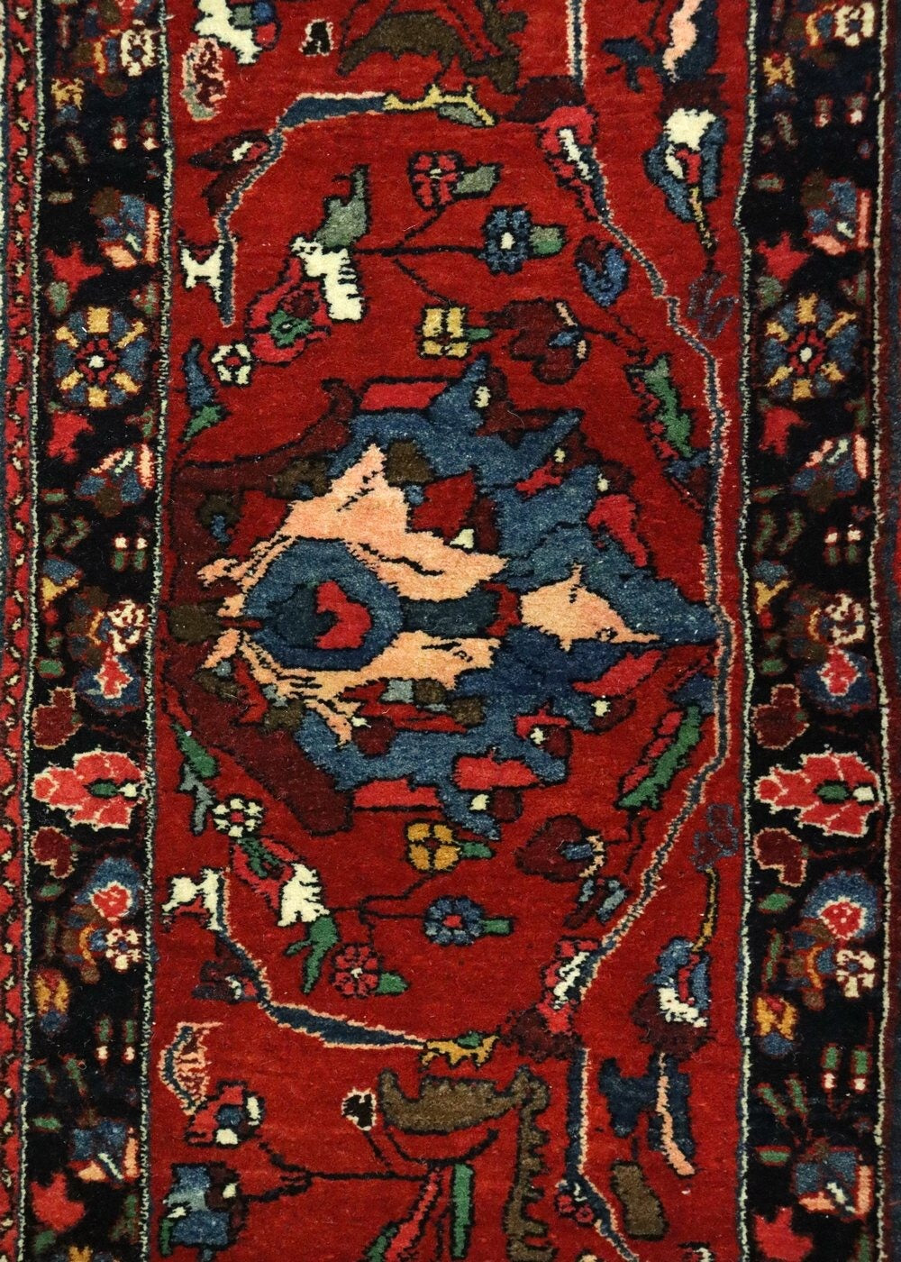 Antique Bijar Handwoven Traditional Rug, JF8585