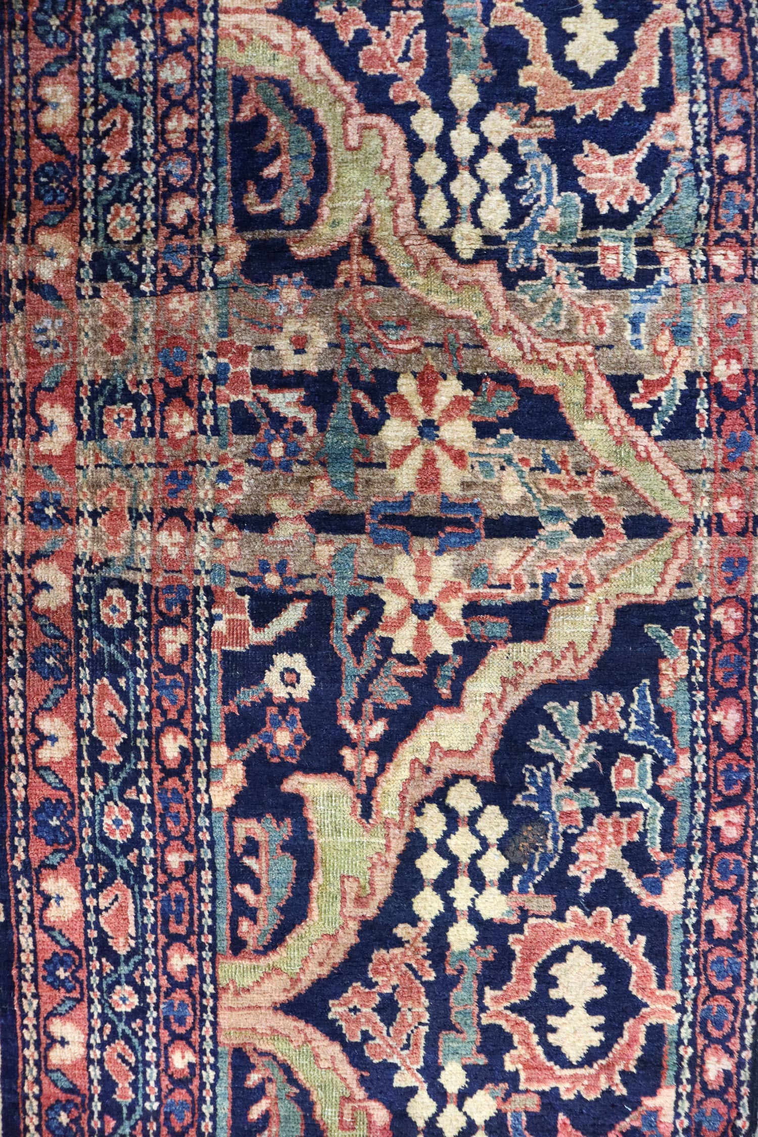 Antique Ferahan Sarouk Handwoven Traditional Rug, JF8586