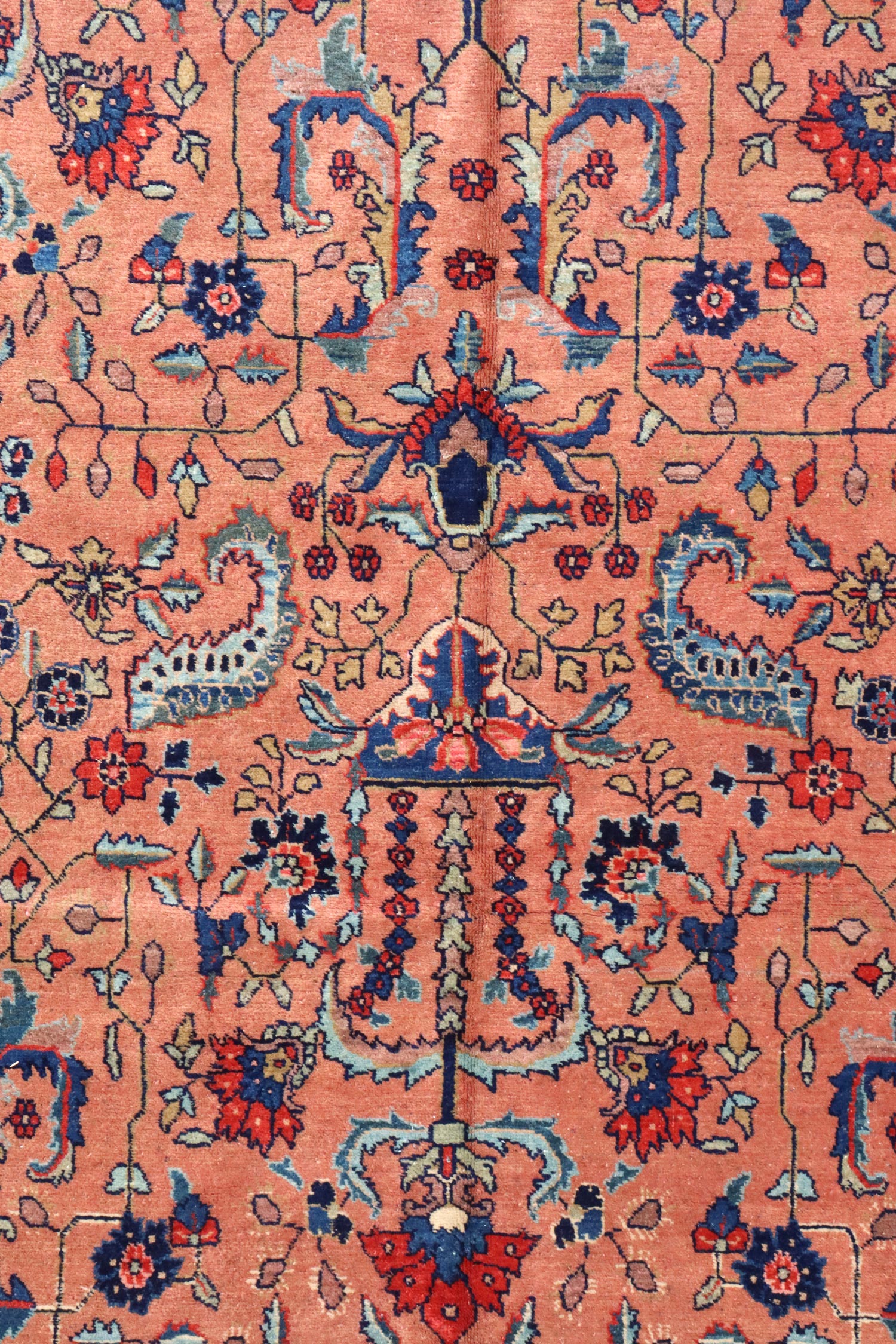 Antique Ferahan Sarouk Handwoven Traditional Rug, J66270