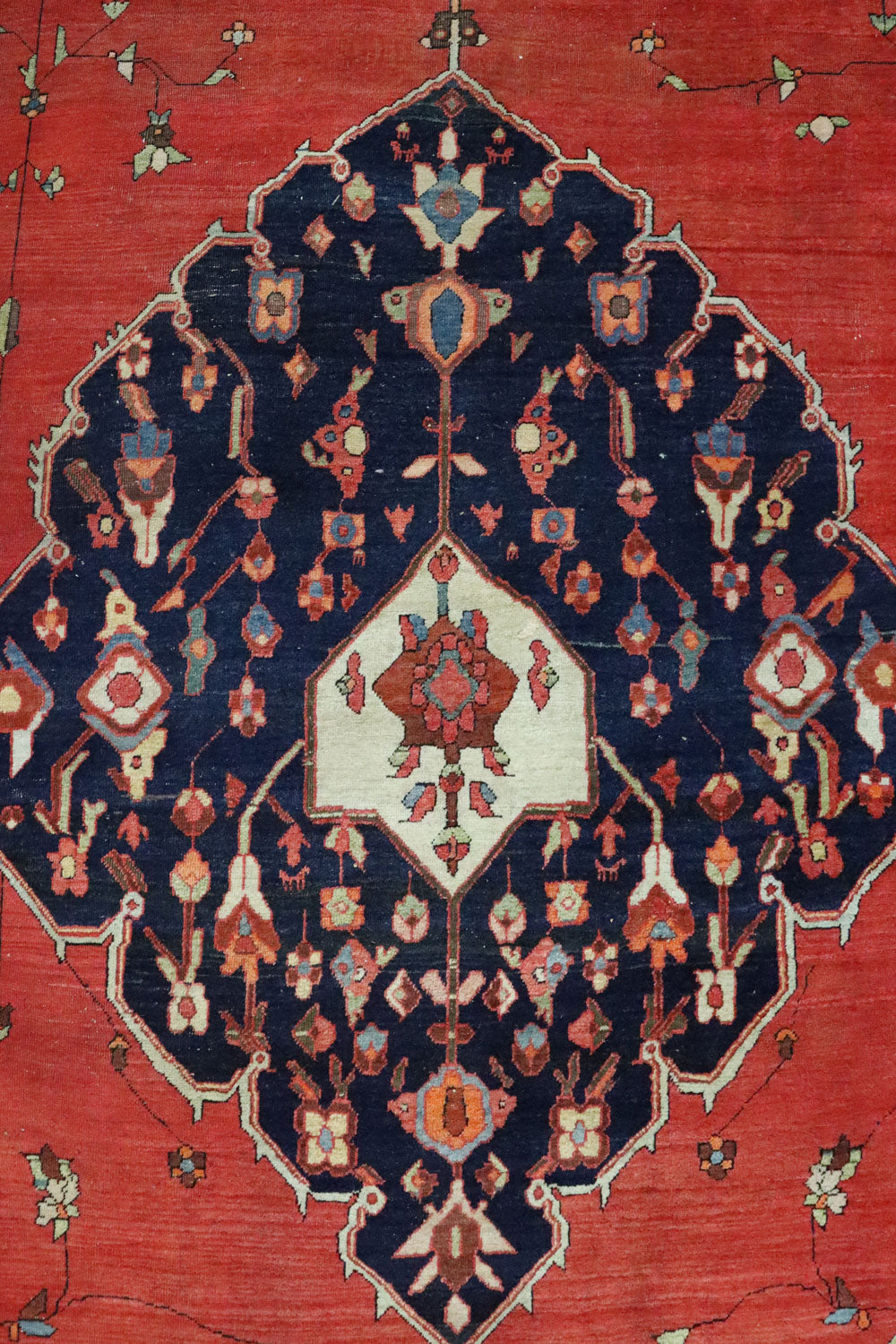 Antique Ferahan Sarouk Handwoven Traditional Rug, JF8564