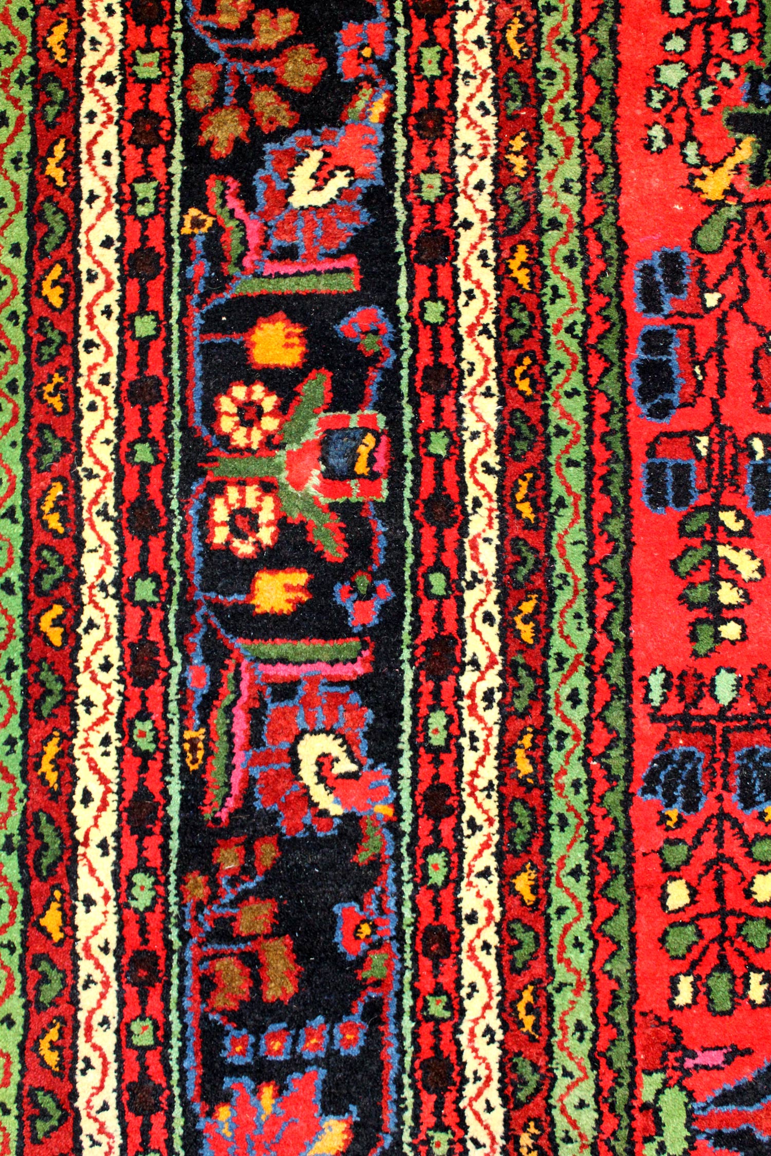 Antique Hamadan Handwoven Traditional Rug, JF8209