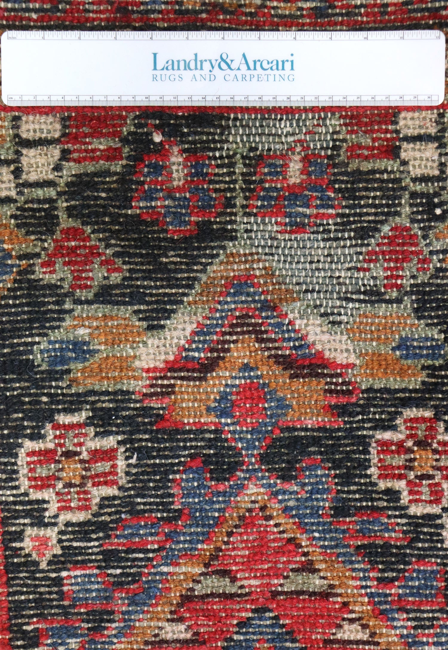 Vintage Hamadan Handwoven Traditional Rug, 69527