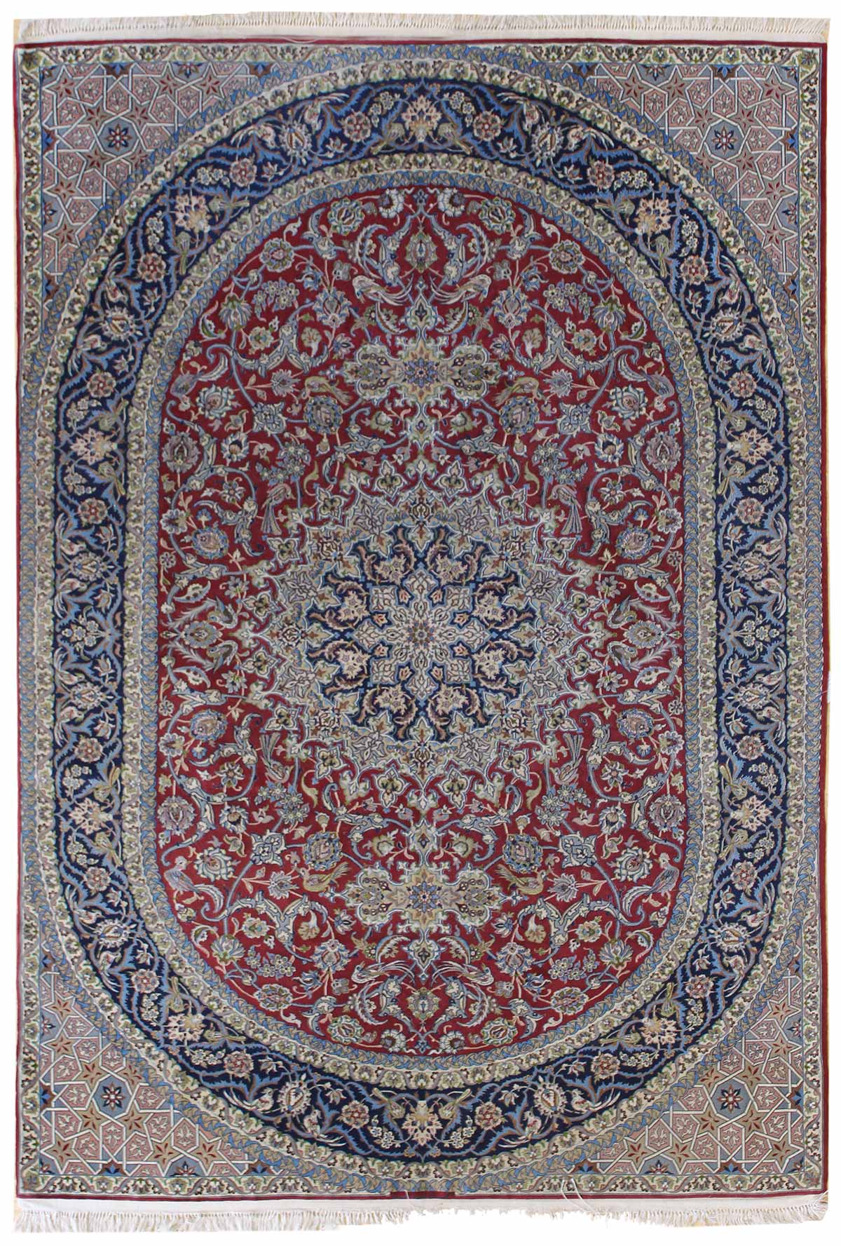 Isfahan Ardabel Handwoven Traditional Rug