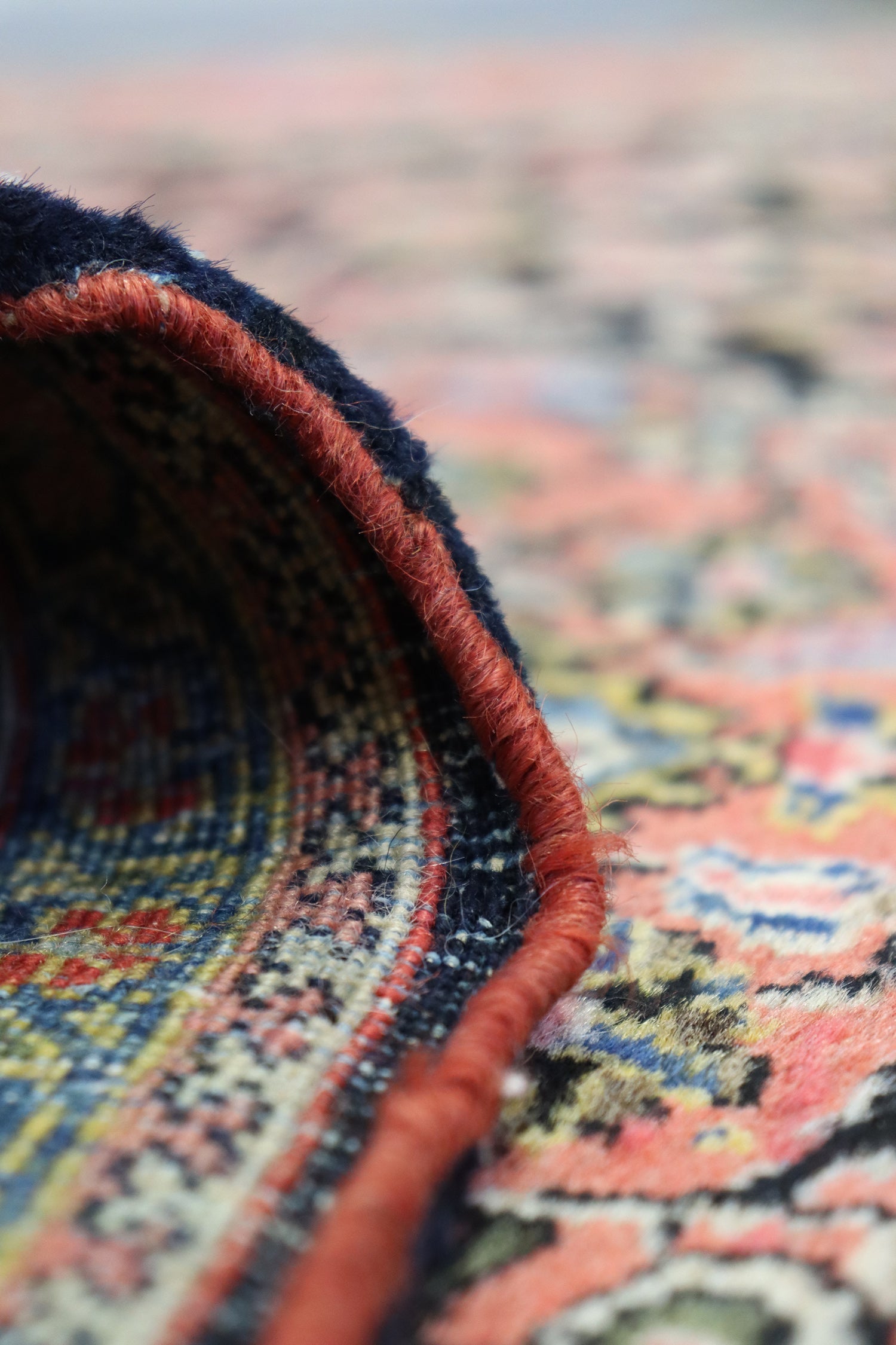 Antique Jozan Sarouk Handwoven Traditional Rug, J67178