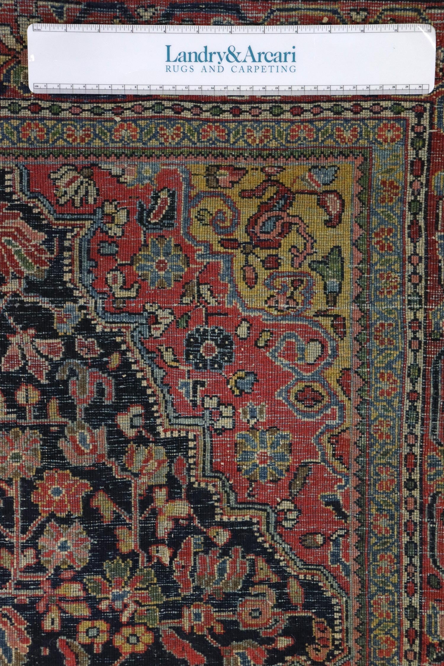 Antique Jozan Sarouk Handwoven Traditional Rug, J67178