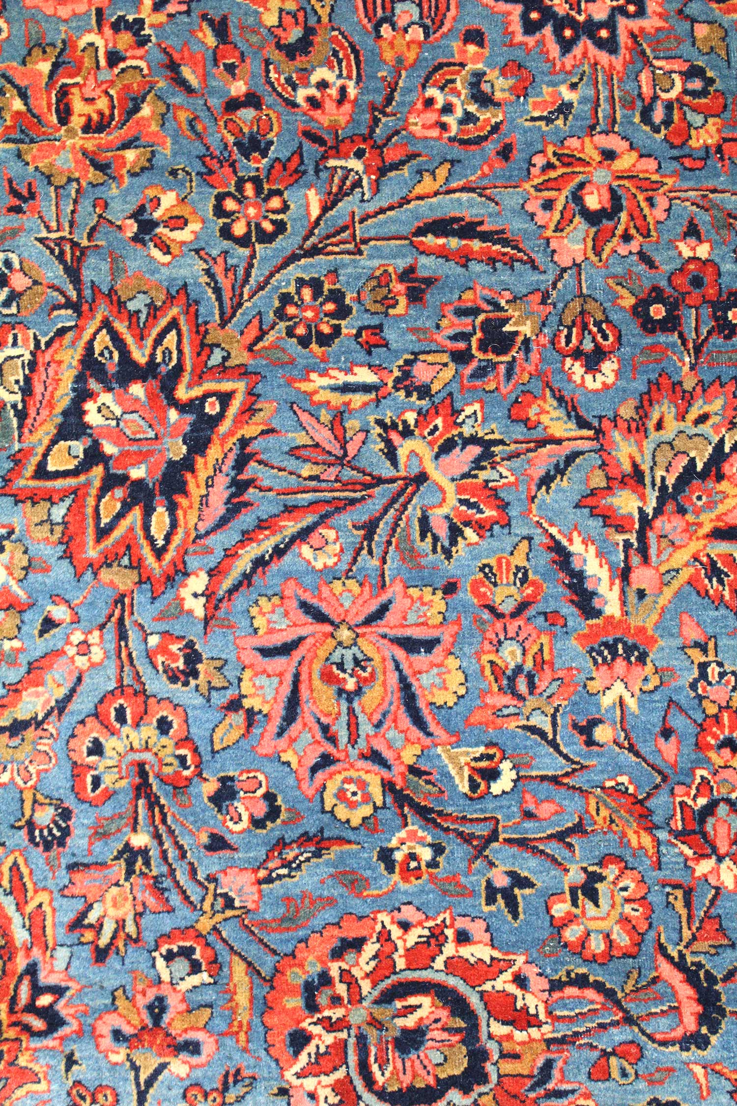 Antique Kashan Handwoven Traditional Rug, JF5599
