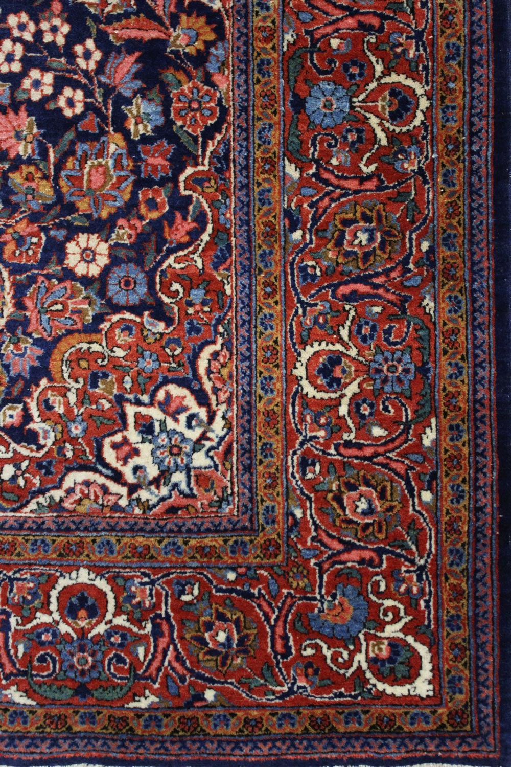 Antique Kashan Handwoven Traditional Rug, JF8603