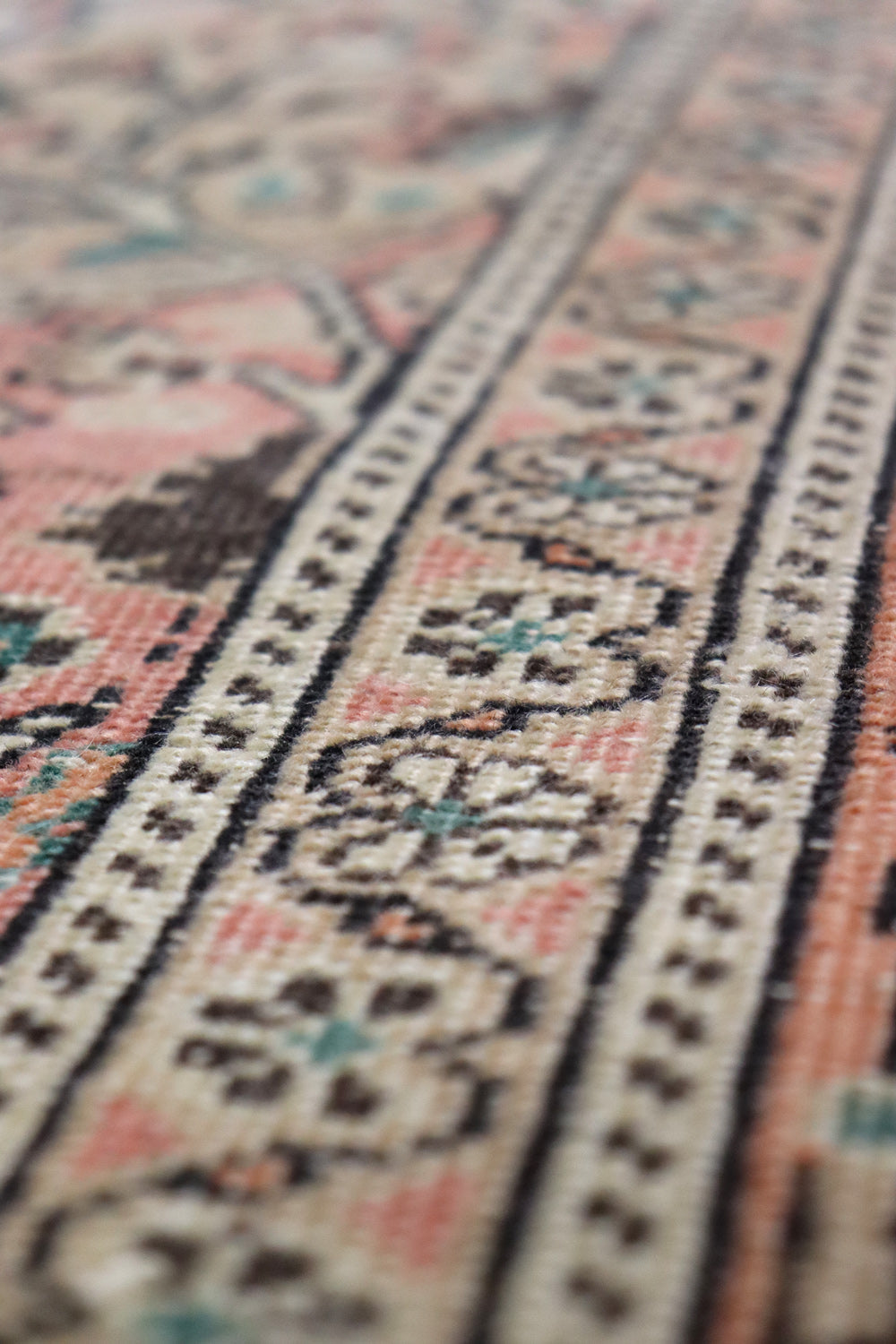 Vintage Kayseri Handwoven Traditional Rug, J67264