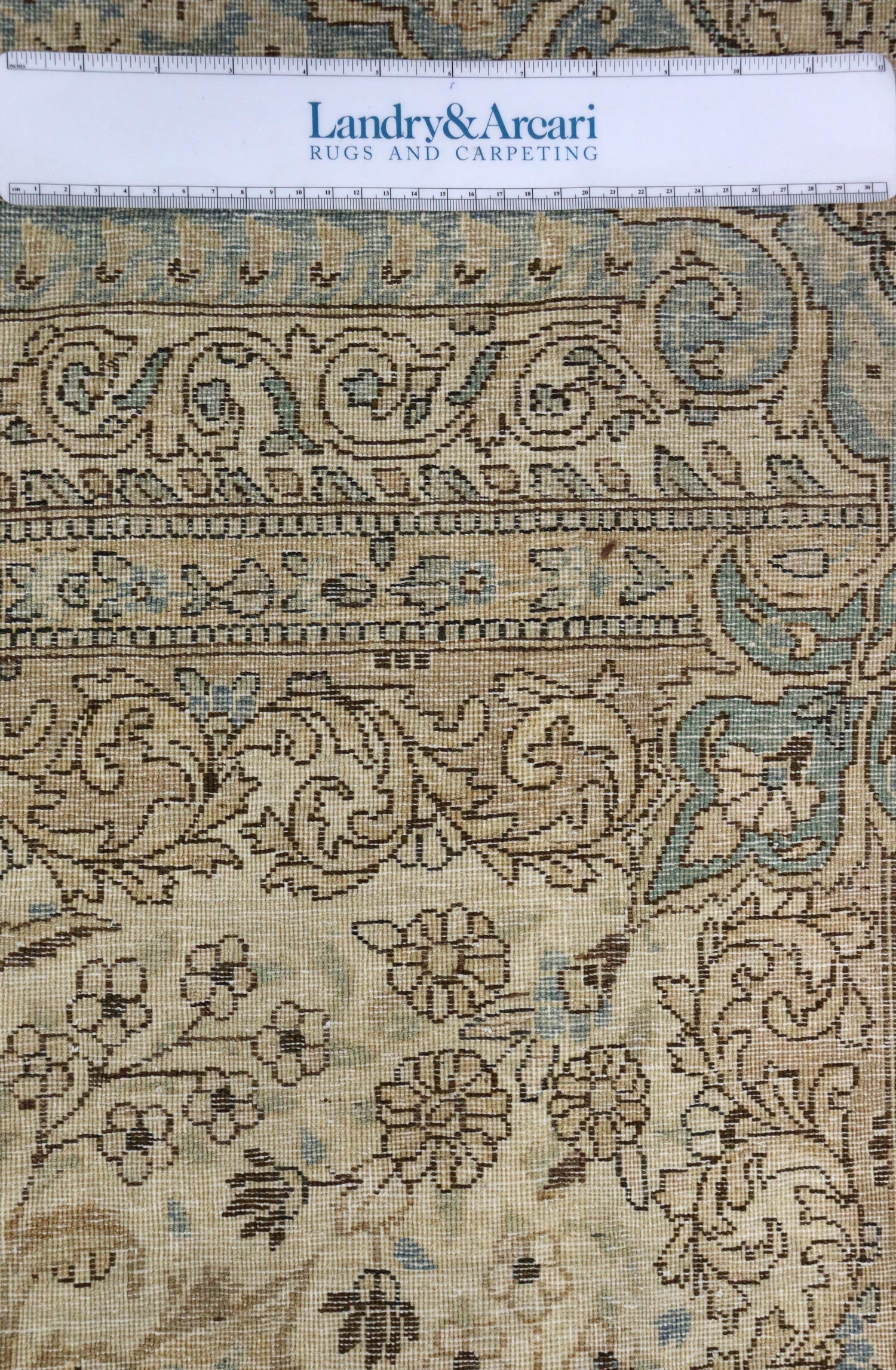 Antique Kerman Handwoven Traditional Rug, J65482
