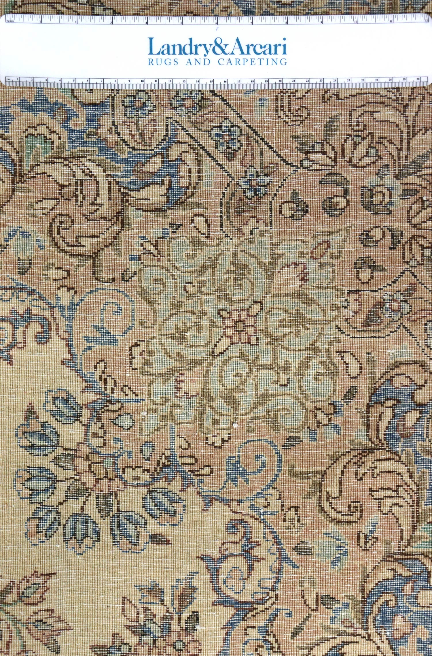 Antique Kerman Handwoven Traditional Rug, J65483