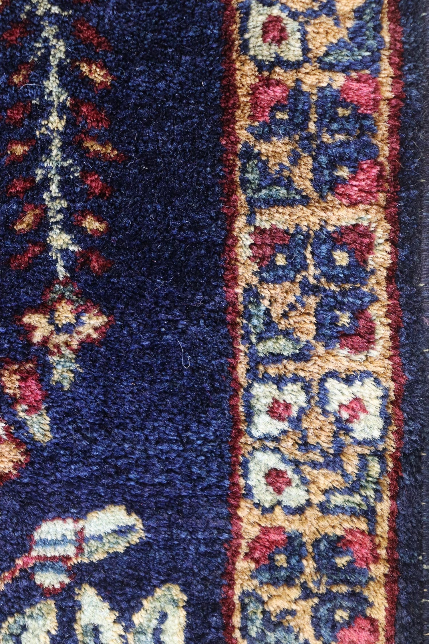 Antique Kerman Mat (Pair) Handwoven Traditional Rug, J66273