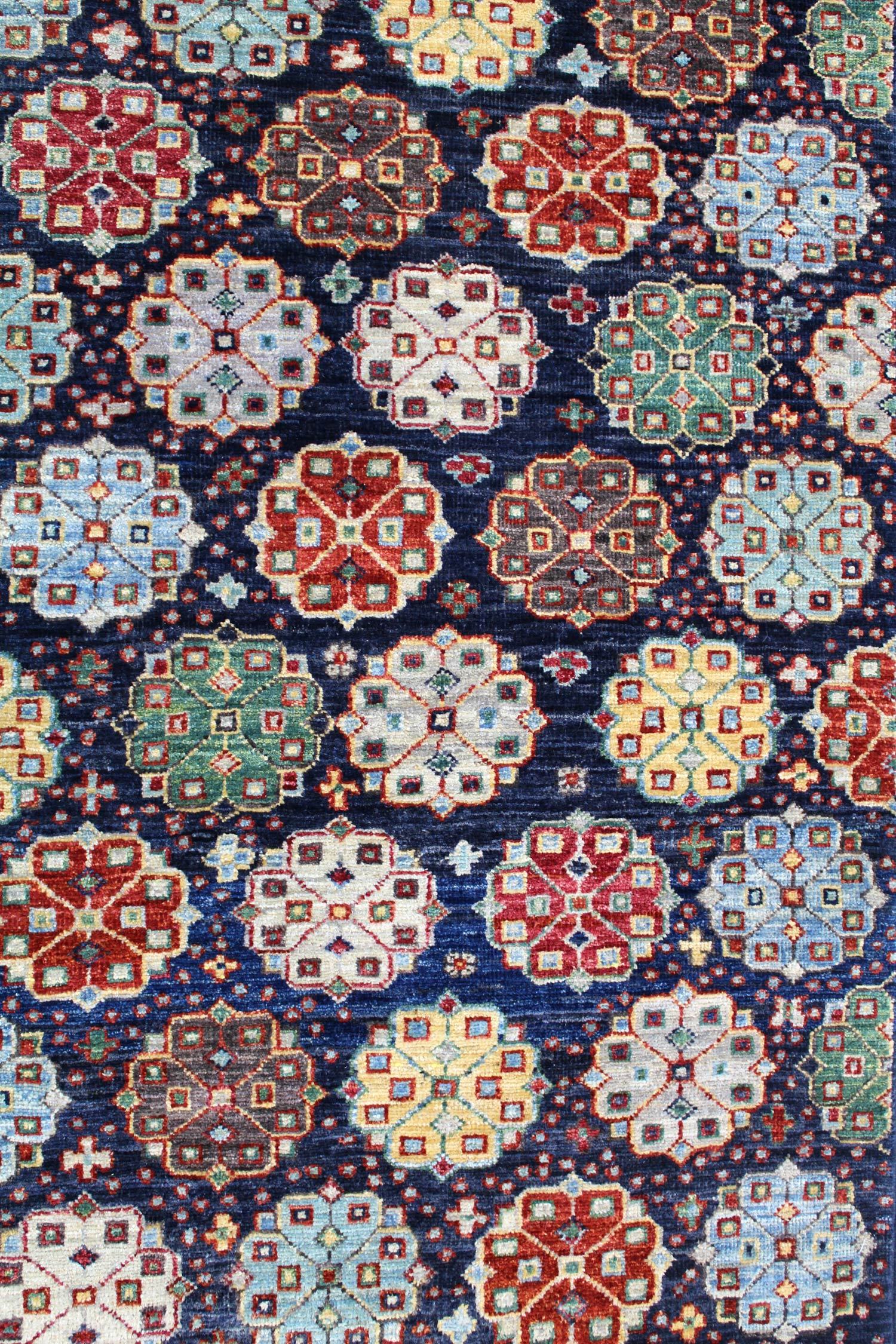 Khotan Handwoven Traditional Rug, J62642