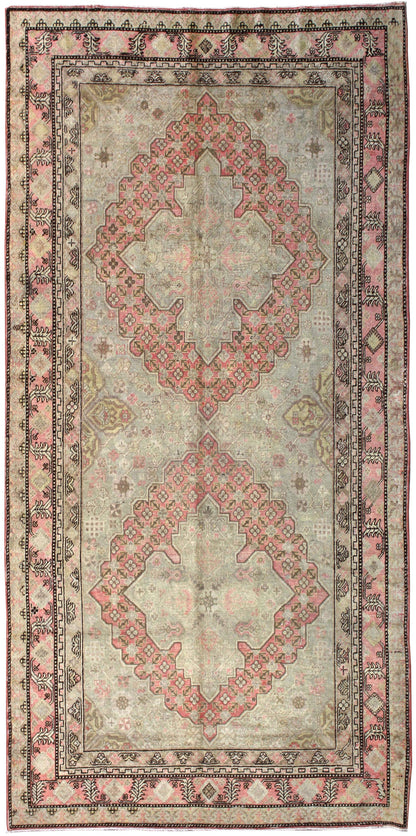 Vintage Khotan Handwoven Traditional Rug