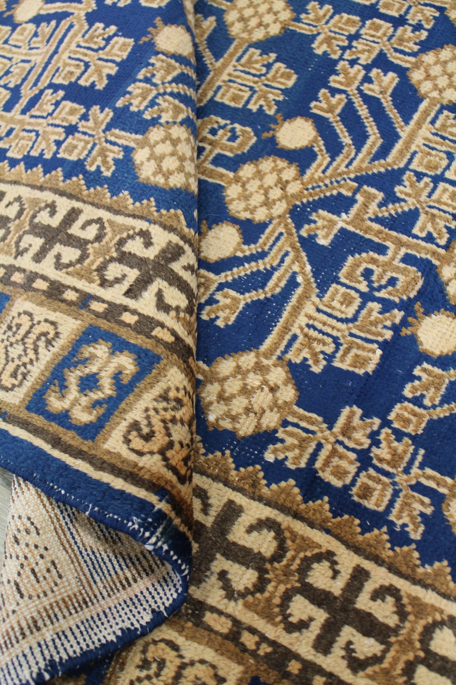 Vintage Khotan Handwoven Traditional Rug, J62838