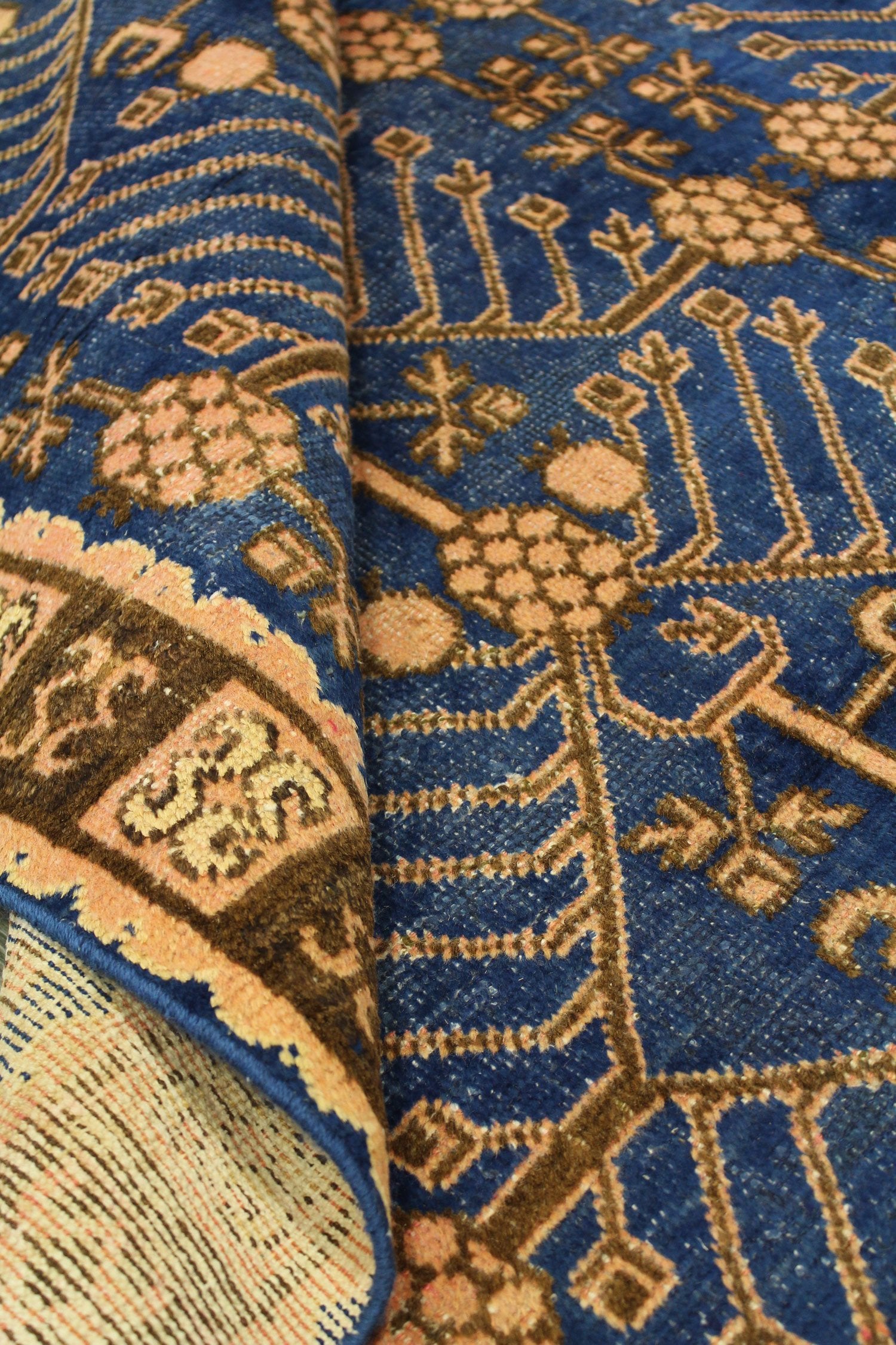 Vintage Khotan Handwoven Traditional Rug, J62840