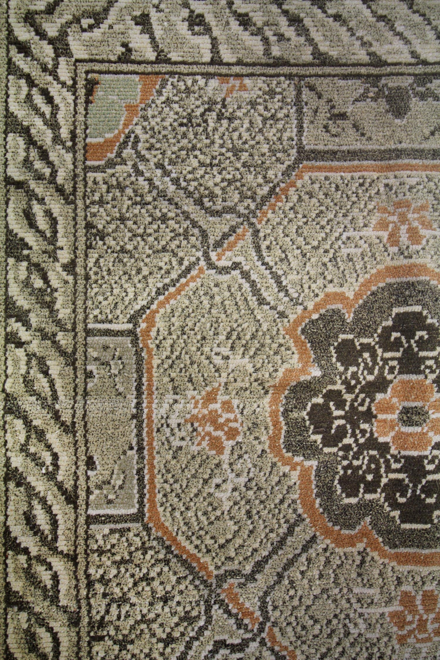 Khotan Handwoven Traditional Rug, J63355
