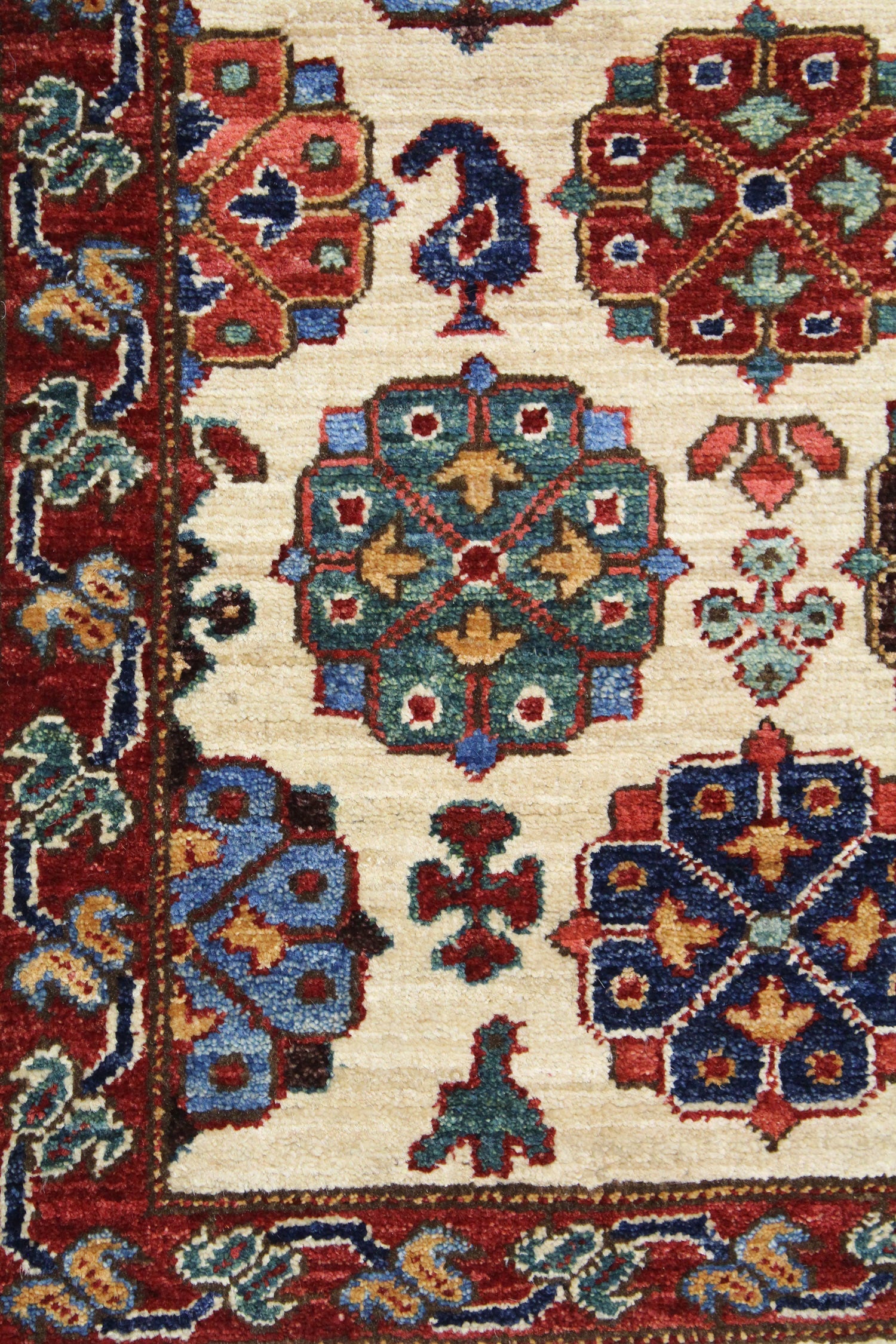 Khotan Garden Handwoven Traditional Rug, J63134