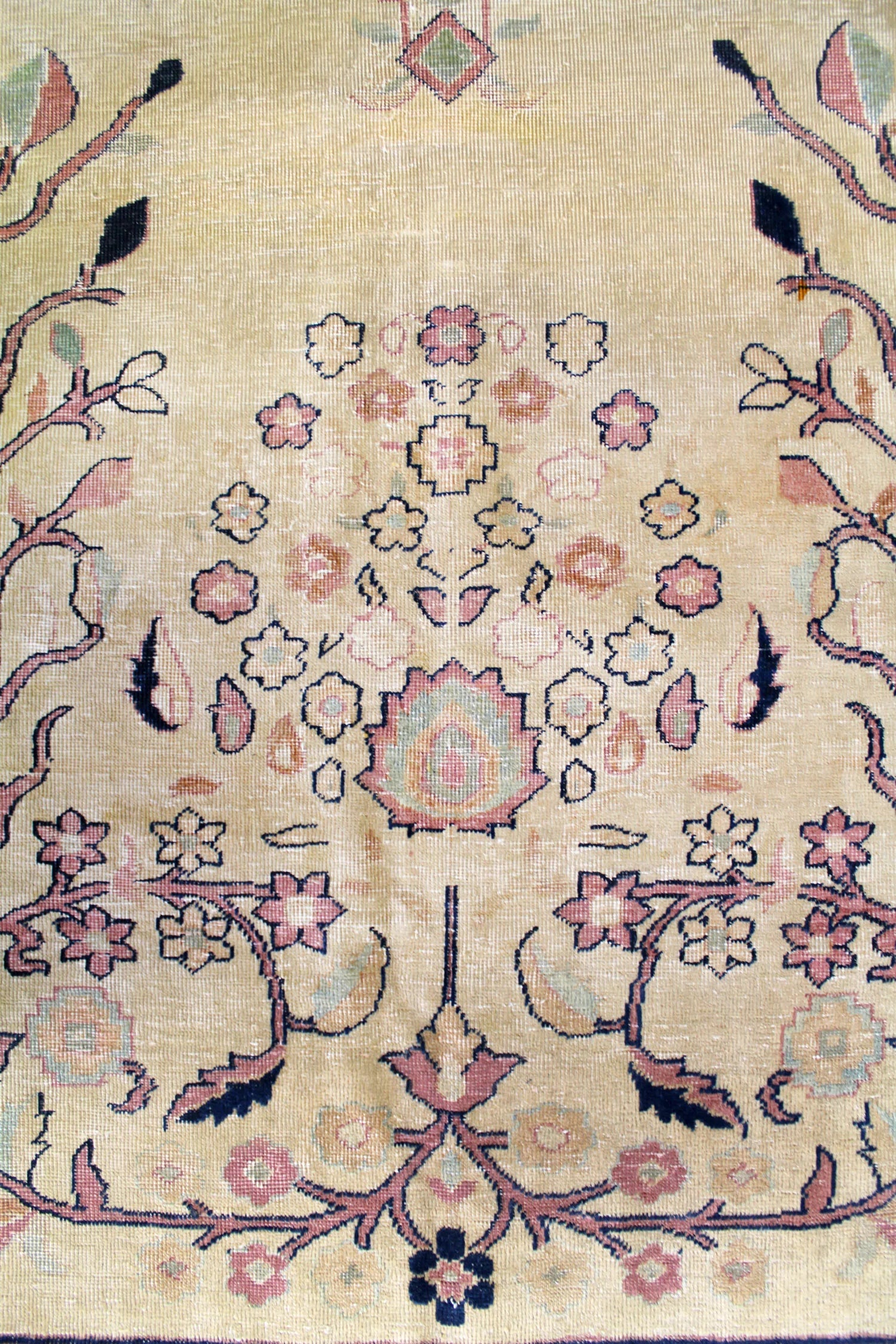 Vintage Laristan Handwoven Traditional Rug, J63637