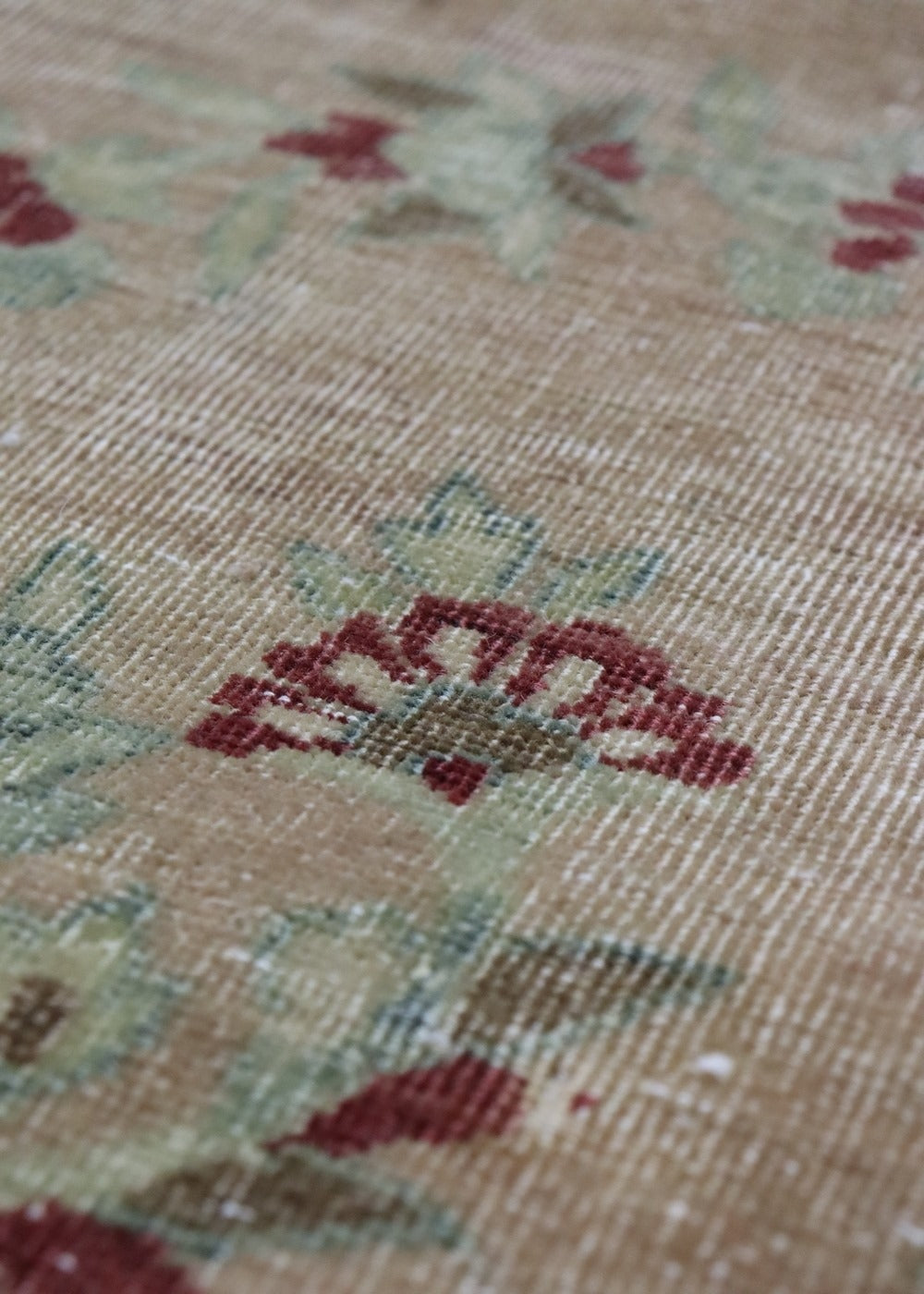 Vintage Lavar Kerman Handwoven Traditional Rug, J68102