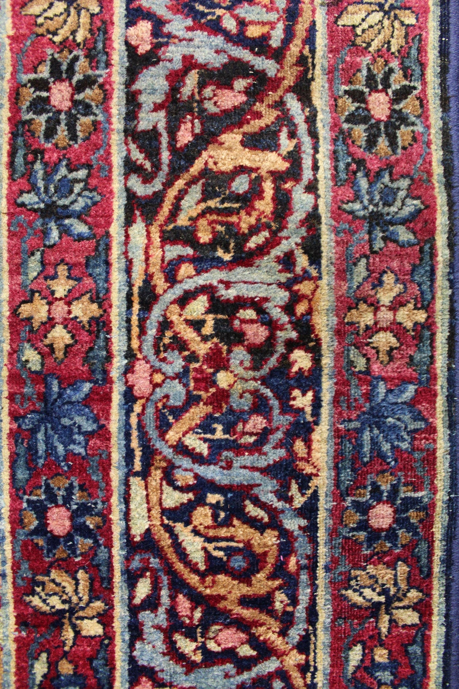 Antique Lavar Kerman Handwoven Traditional Rug, JF8439
