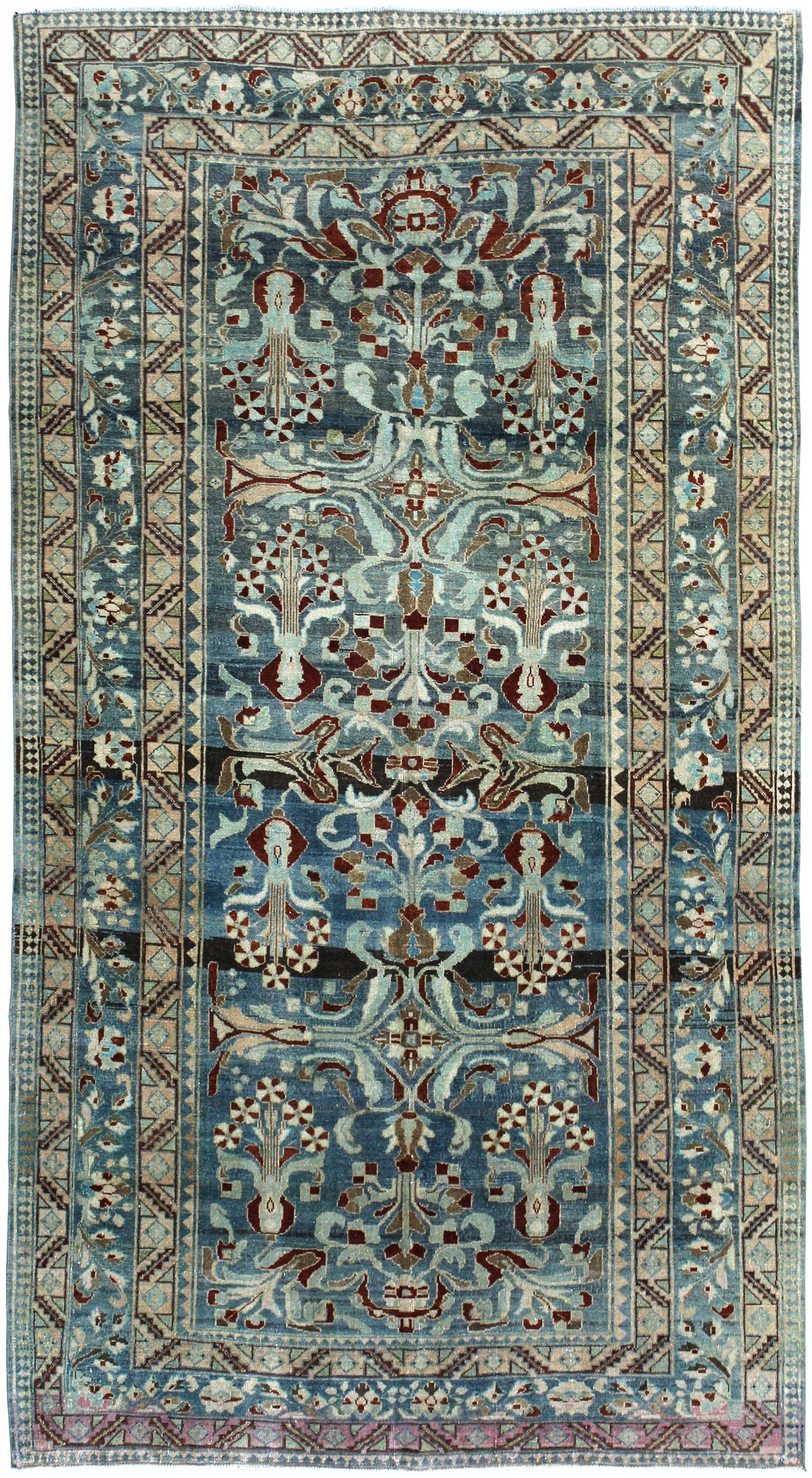 Vintage Lilihan Handwoven Traditional Rug