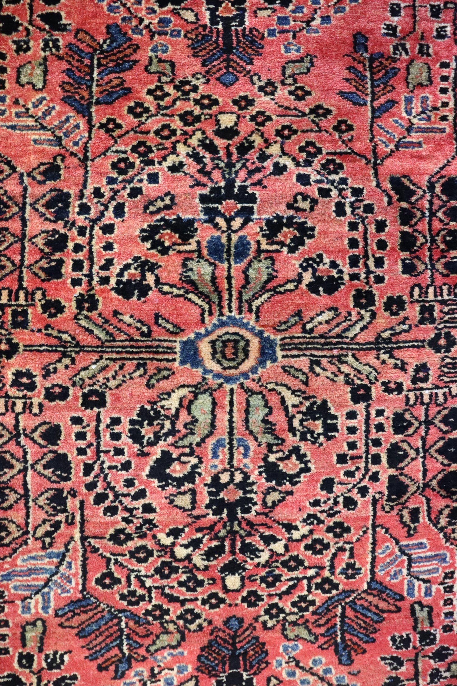 Antique Lilihan Handwoven Traditional Rug, J66226