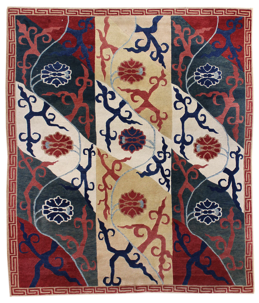 Lotus Handwoven Traditional Rug | Landry & Arcari