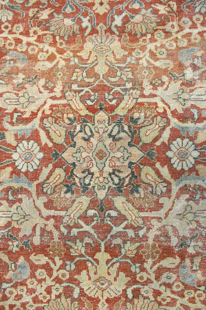 Vintage Mahal Handwoven Traditional Rug, J68448