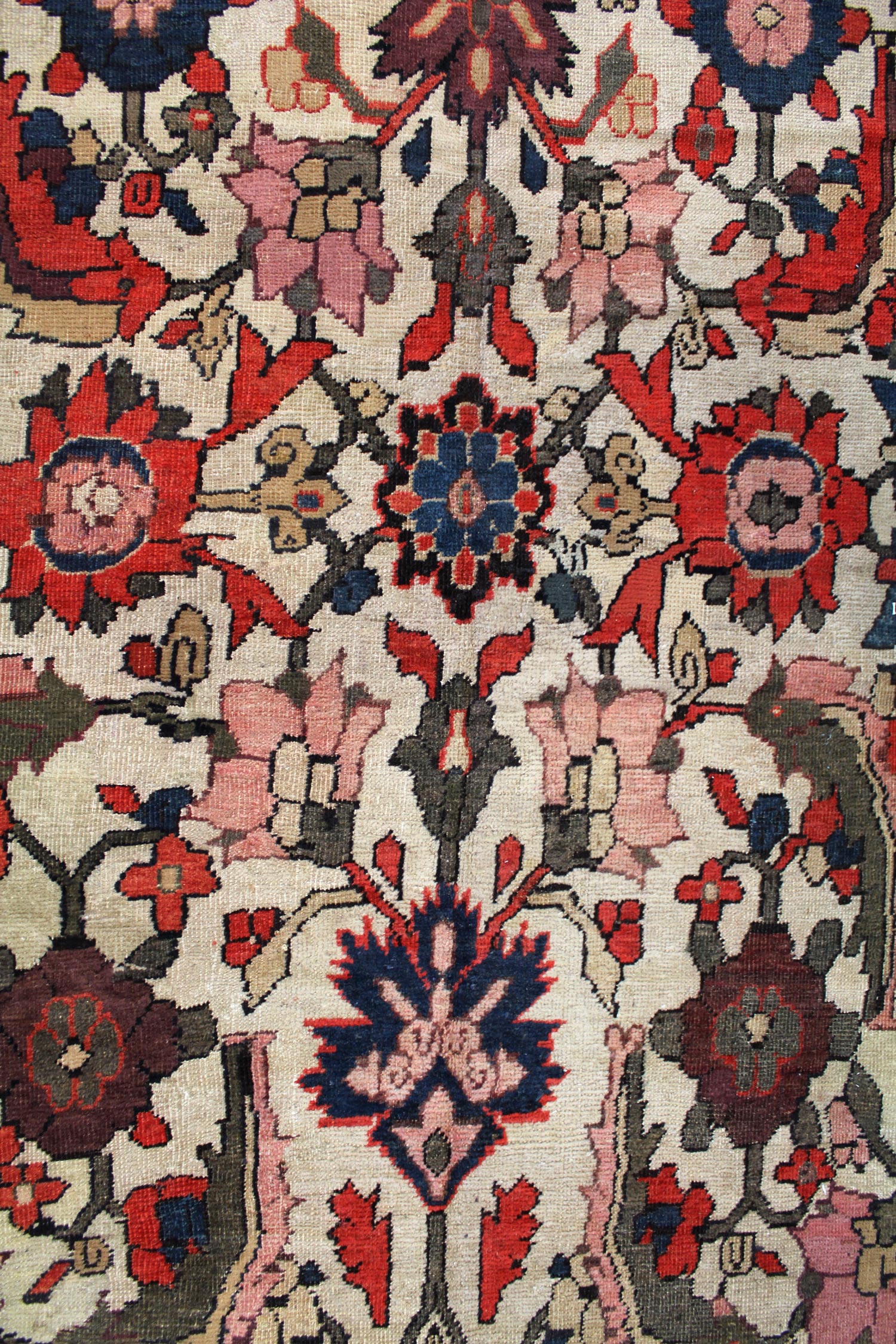 Antique Mahal Handwoven Traditional Rug, JF8485