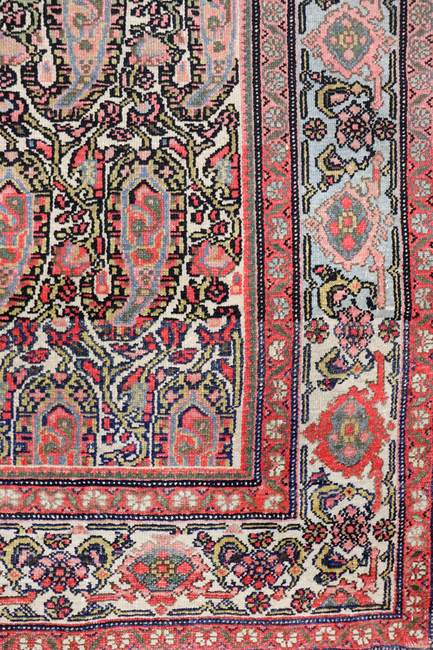 Antique Malayer Handwoven Traditional Rug, JF8527