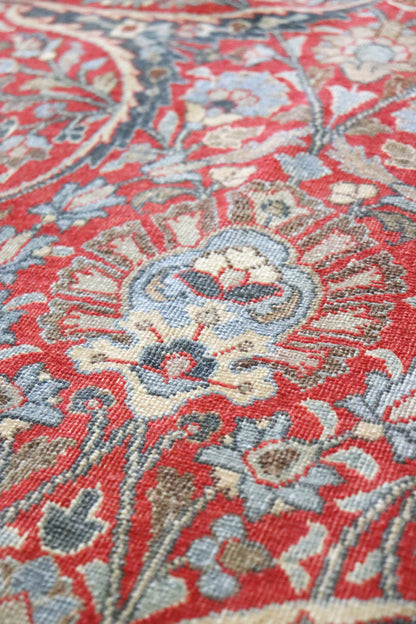 Vintage Mashad Handwoven Traditional Rug, J67704
