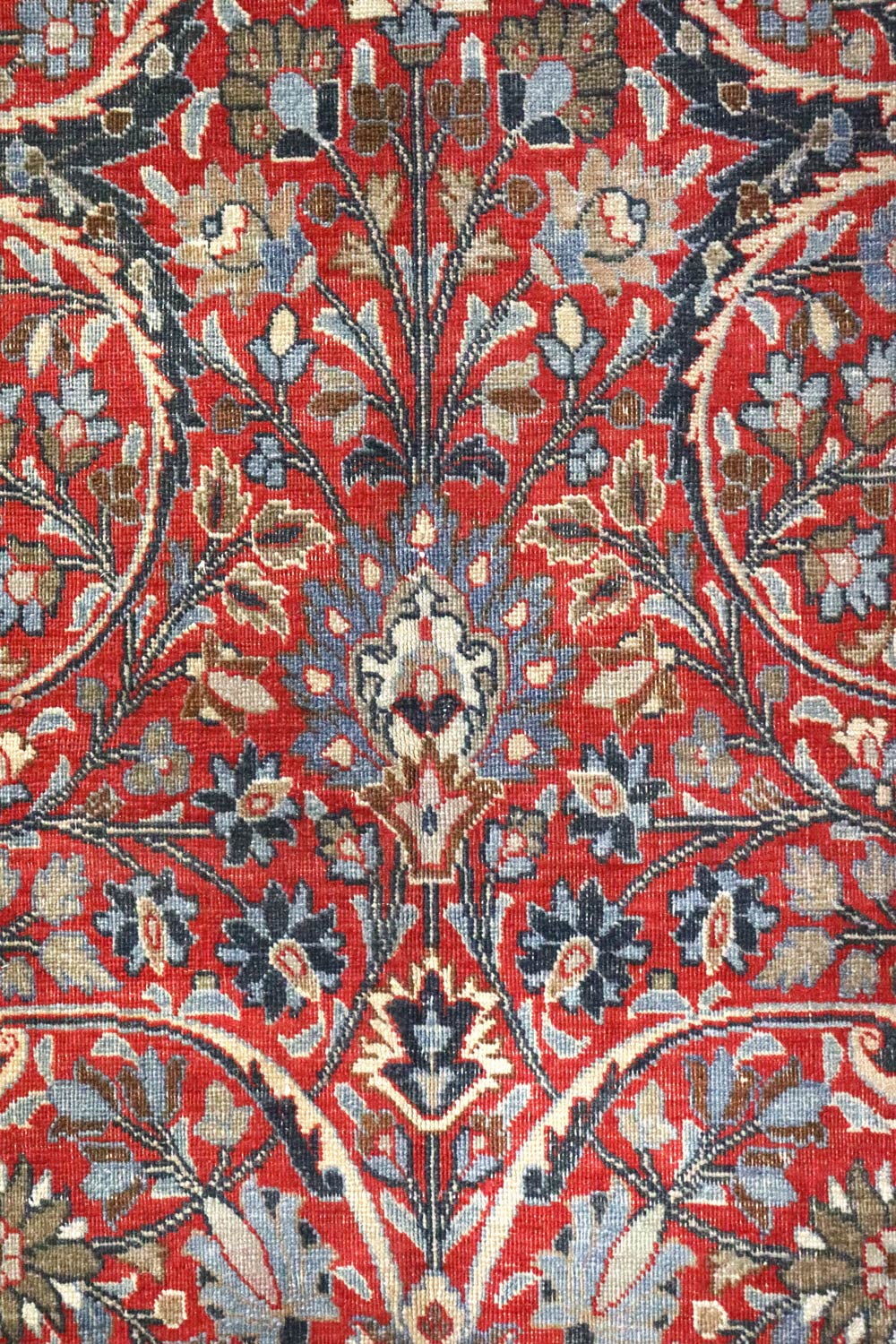 Vintage Mashad Handwoven Traditional Rug, J67704