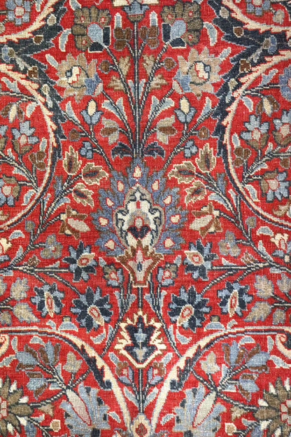 Vintage Mashad Handwoven Traditional Rug, J67704