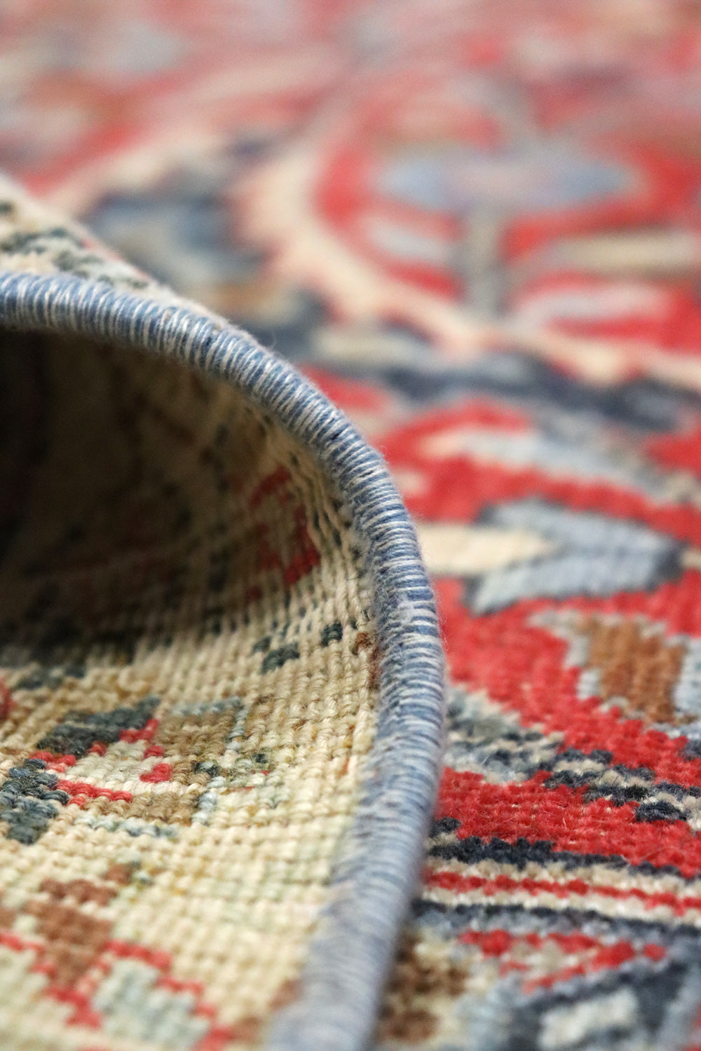 Vintage Mashad Handwoven Traditional Rug, J67704