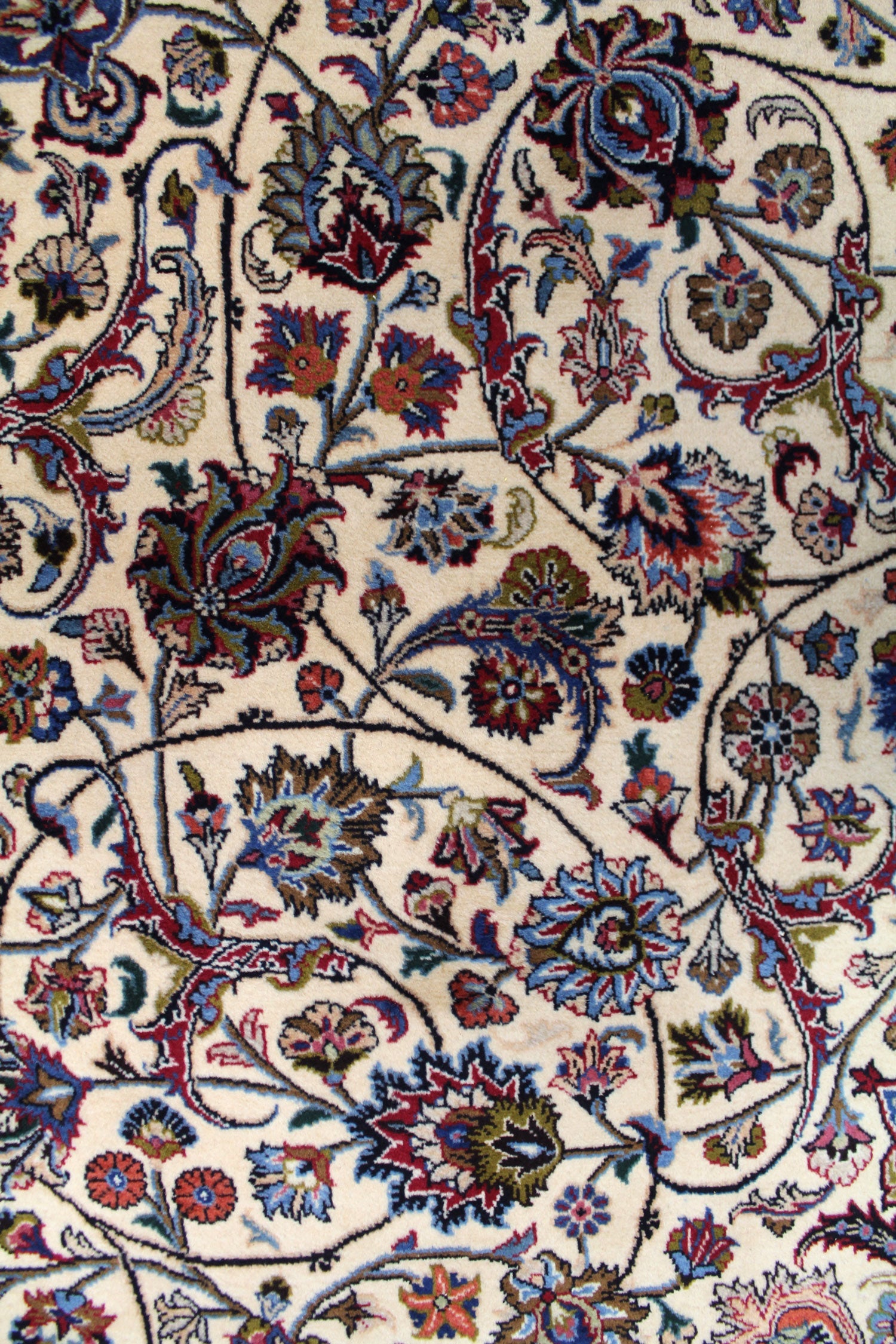 Vintage Meshad Handwoven Traditional Rug, 67831