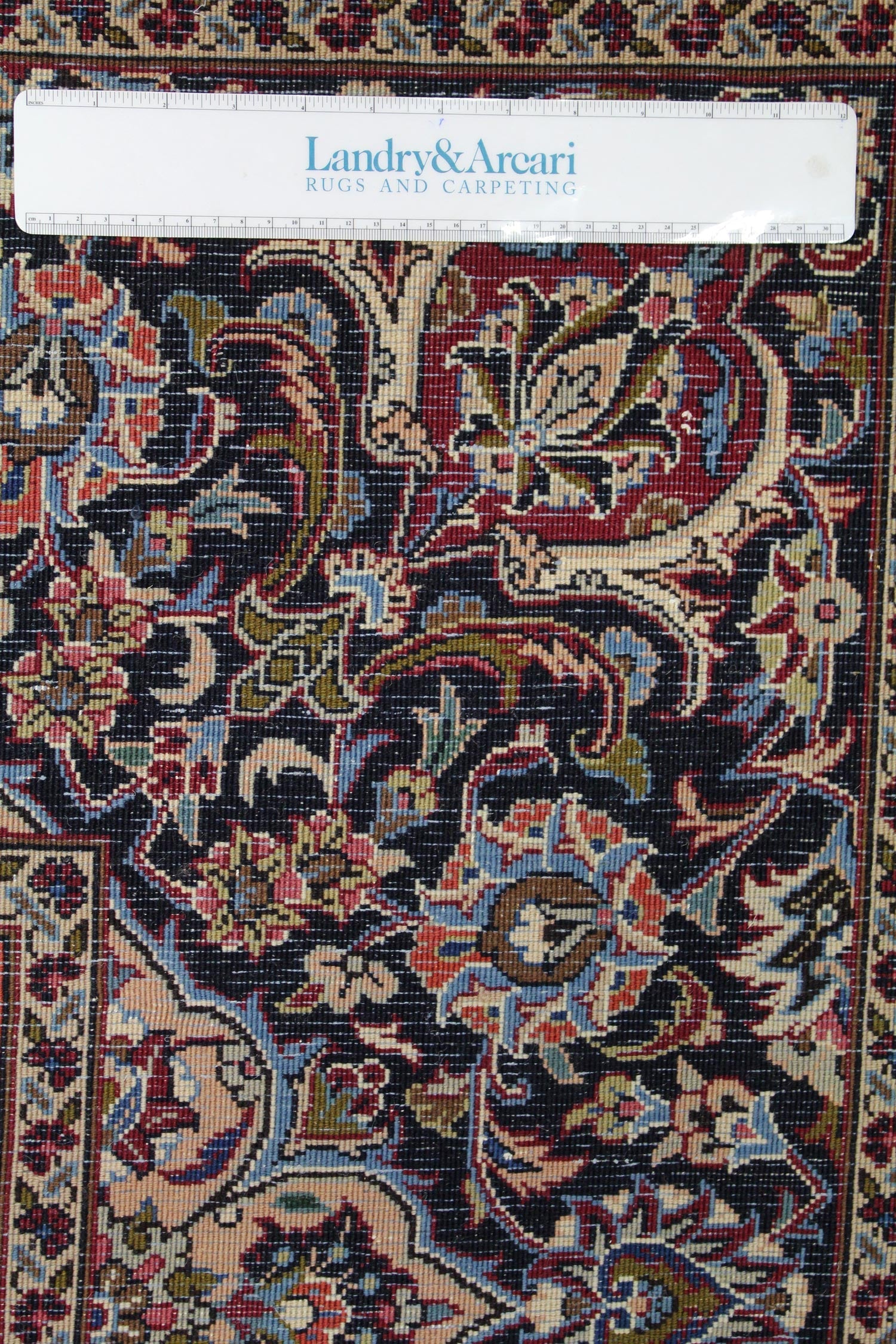 Vintage Meshad Handwoven Traditional Rug, 67831