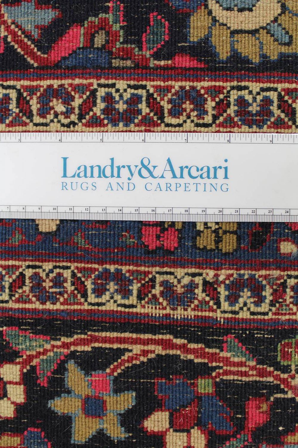 Antique Meshad Handwoven Traditional Rug, JF8246