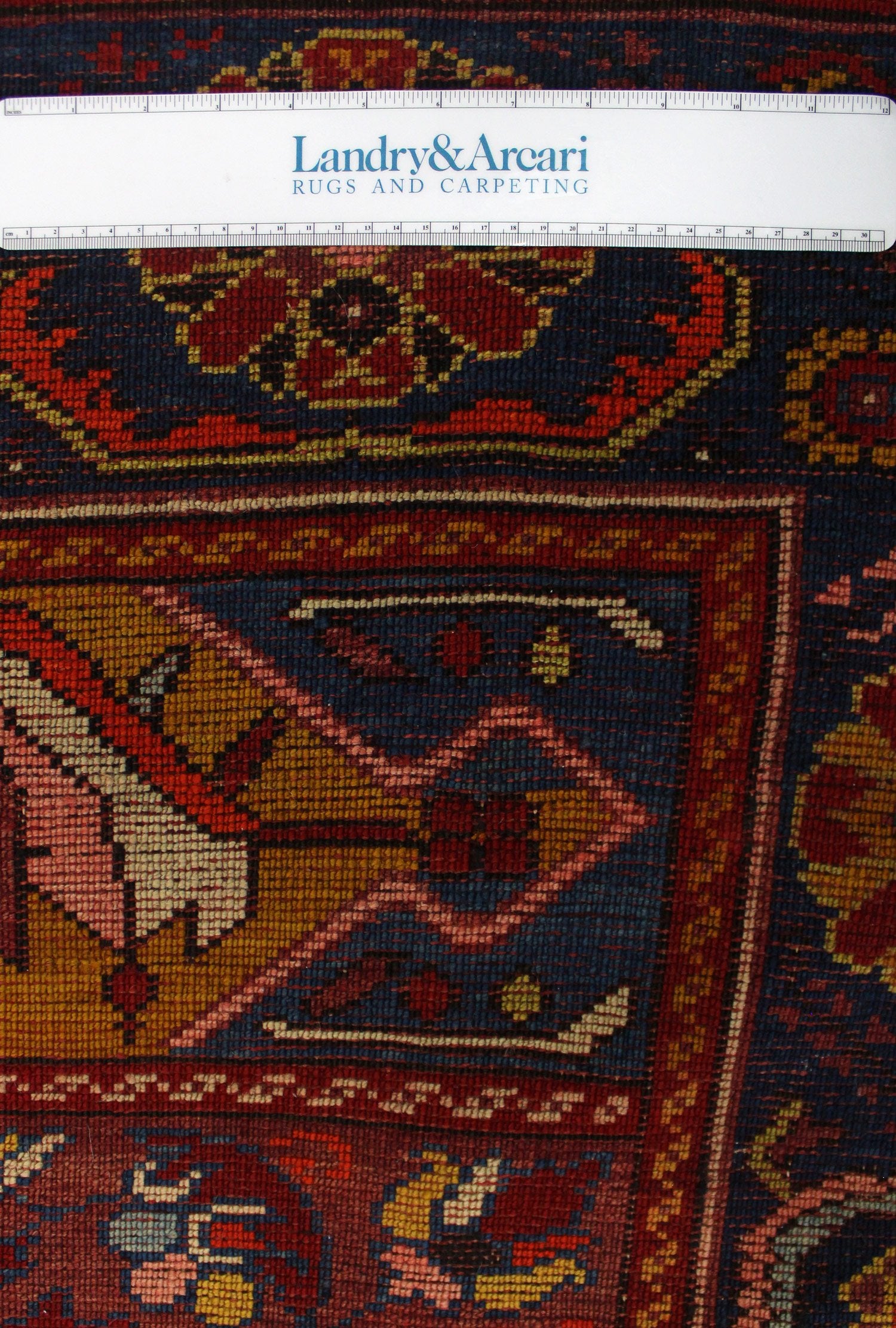 Vintage Oushak Handwoven Traditional Rug, J62830