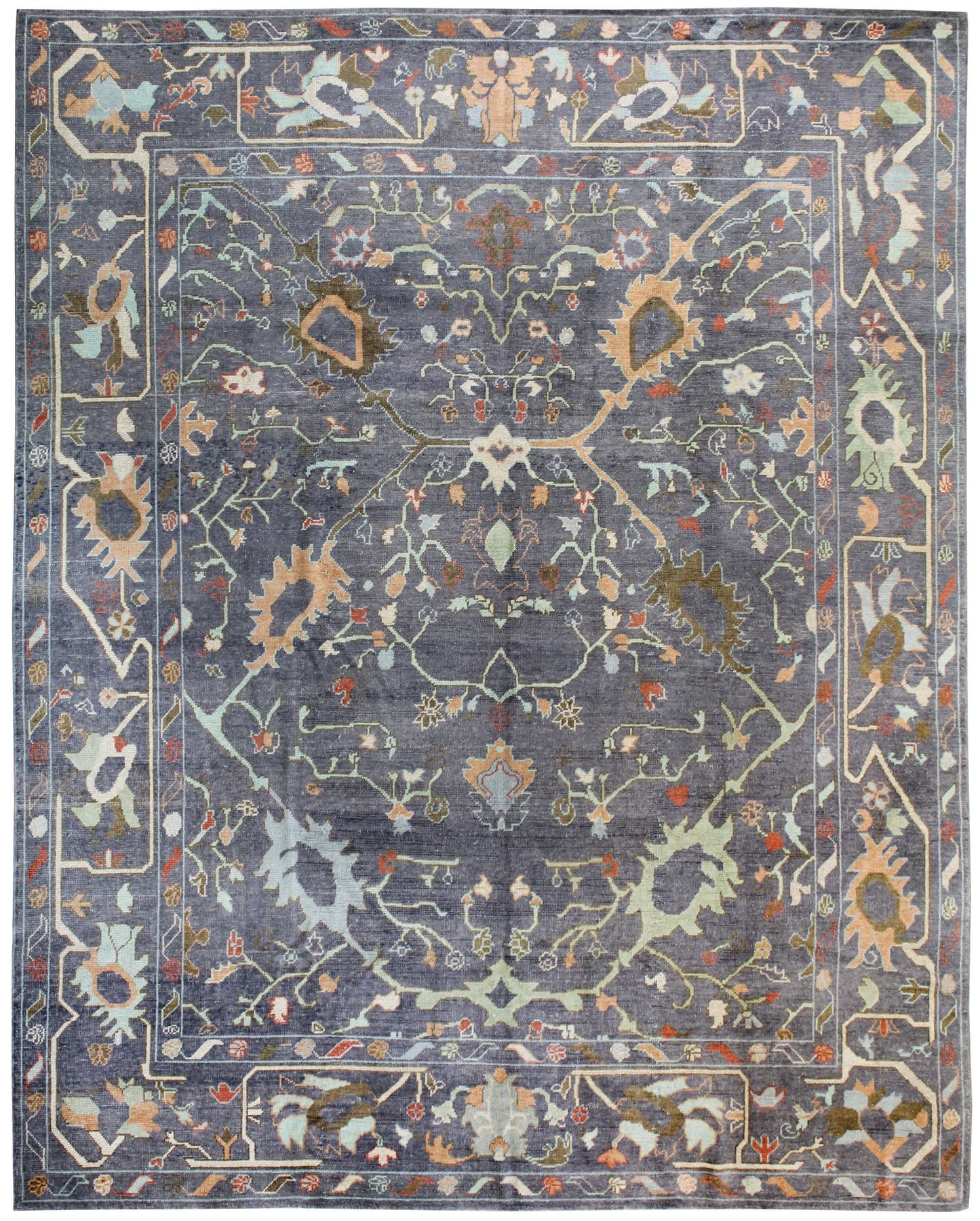 Oushak Handwoven Traditional Rug