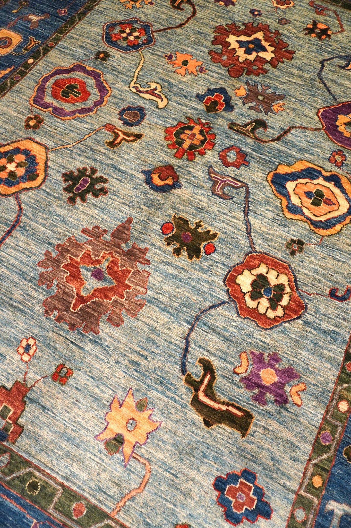 Oushak Handwoven Traditional Rug, J64386