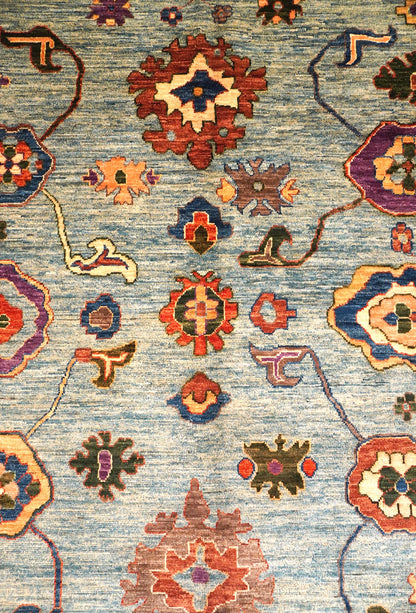 Oushak Handwoven Traditional Rug, J64386