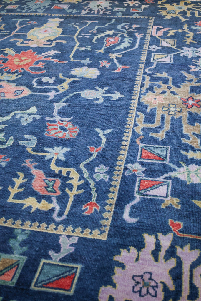 Oushak Handwoven Traditional Rug Landry & Arcari