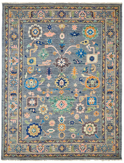 Oushak Handwoven Traditional Rug