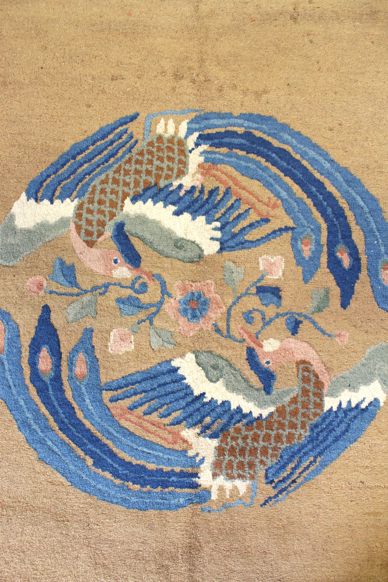 Antique Peking Handwoven Traditional Rug, JF8583