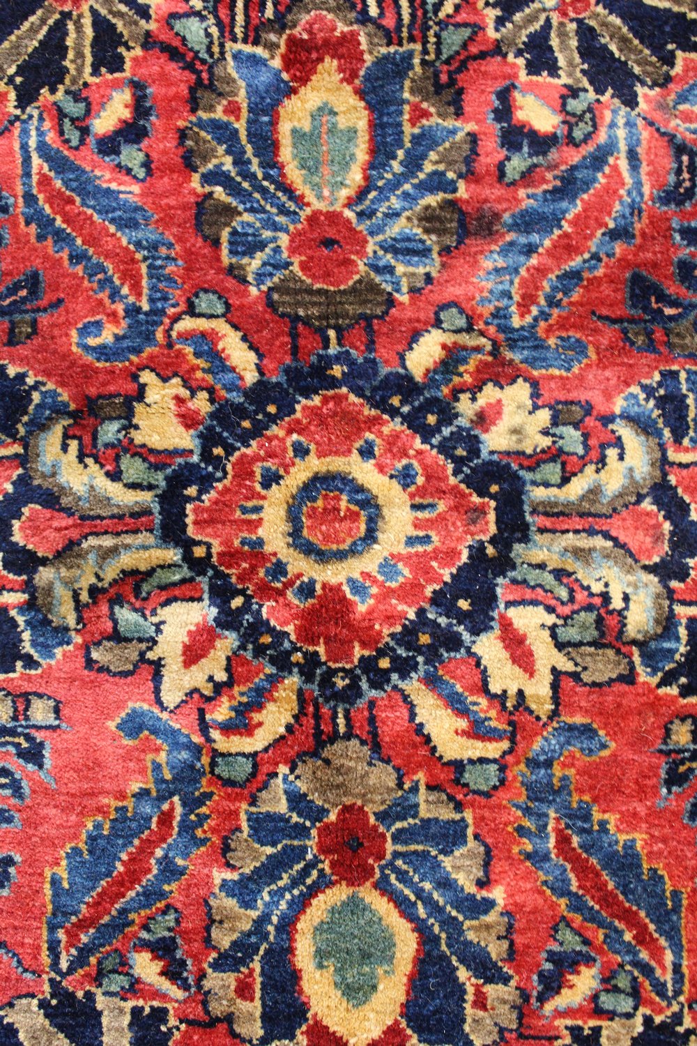Antique Sarouk Handwoven Traditional Rug, JF8158